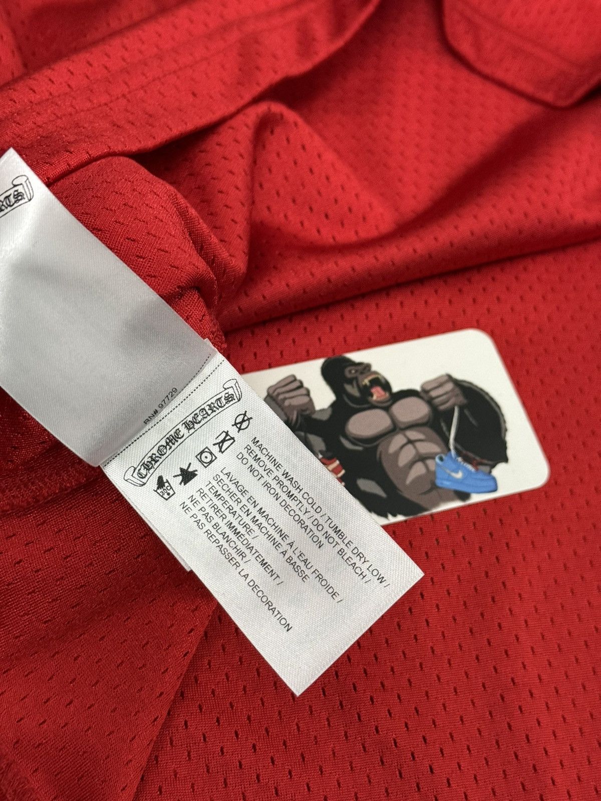 Chrome Hearts Chrome Hearts Matty Boy Form Jersey Red Size US S / EU 44-46 / 1 - 10 Thumbnail