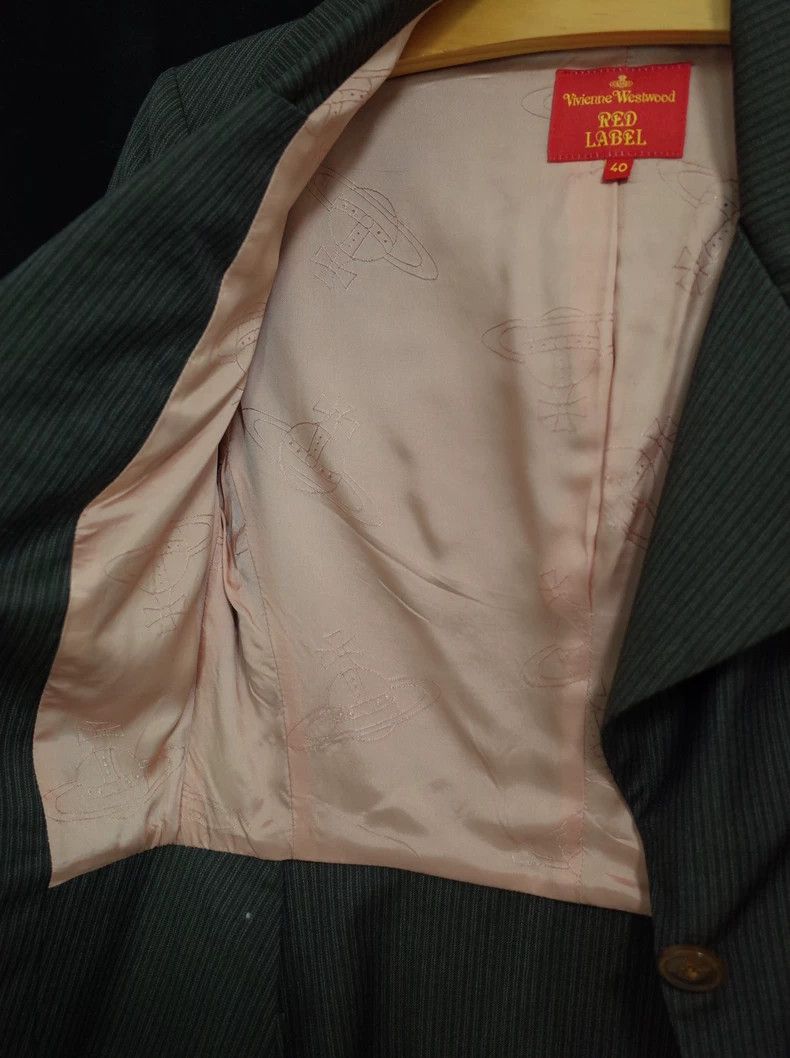 Vivienne Westwood Vivienne Westwood Straightened crease collar wool suit jac Size XS / US 0-2 / IT 36-38 - 7 Thumbnail