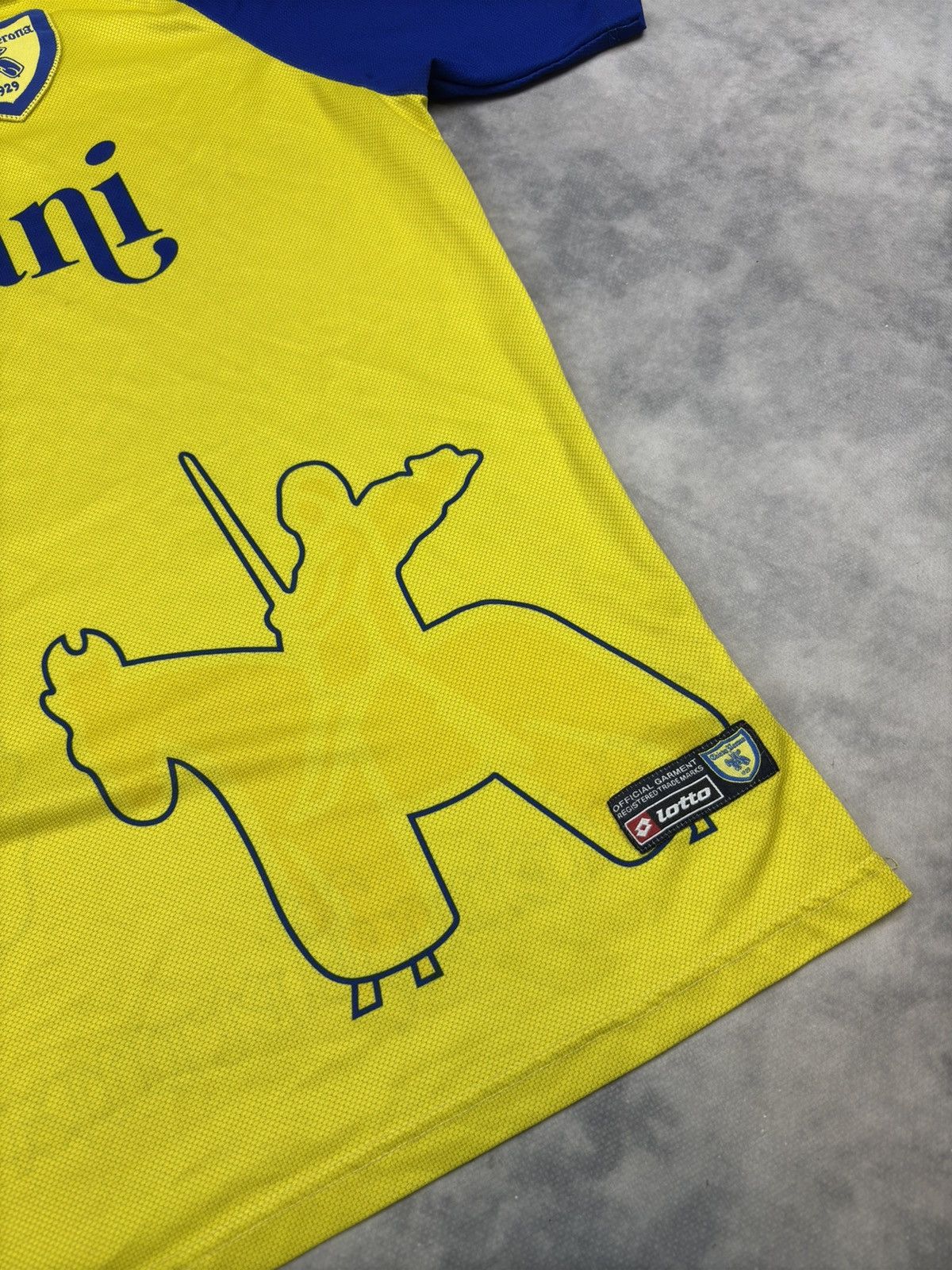 Lotto Sport × Vintage Chievo verona 2003/04 home soccer jersey rare serie A Size US XL / EU 56 / 4 - 2 Thumbnail