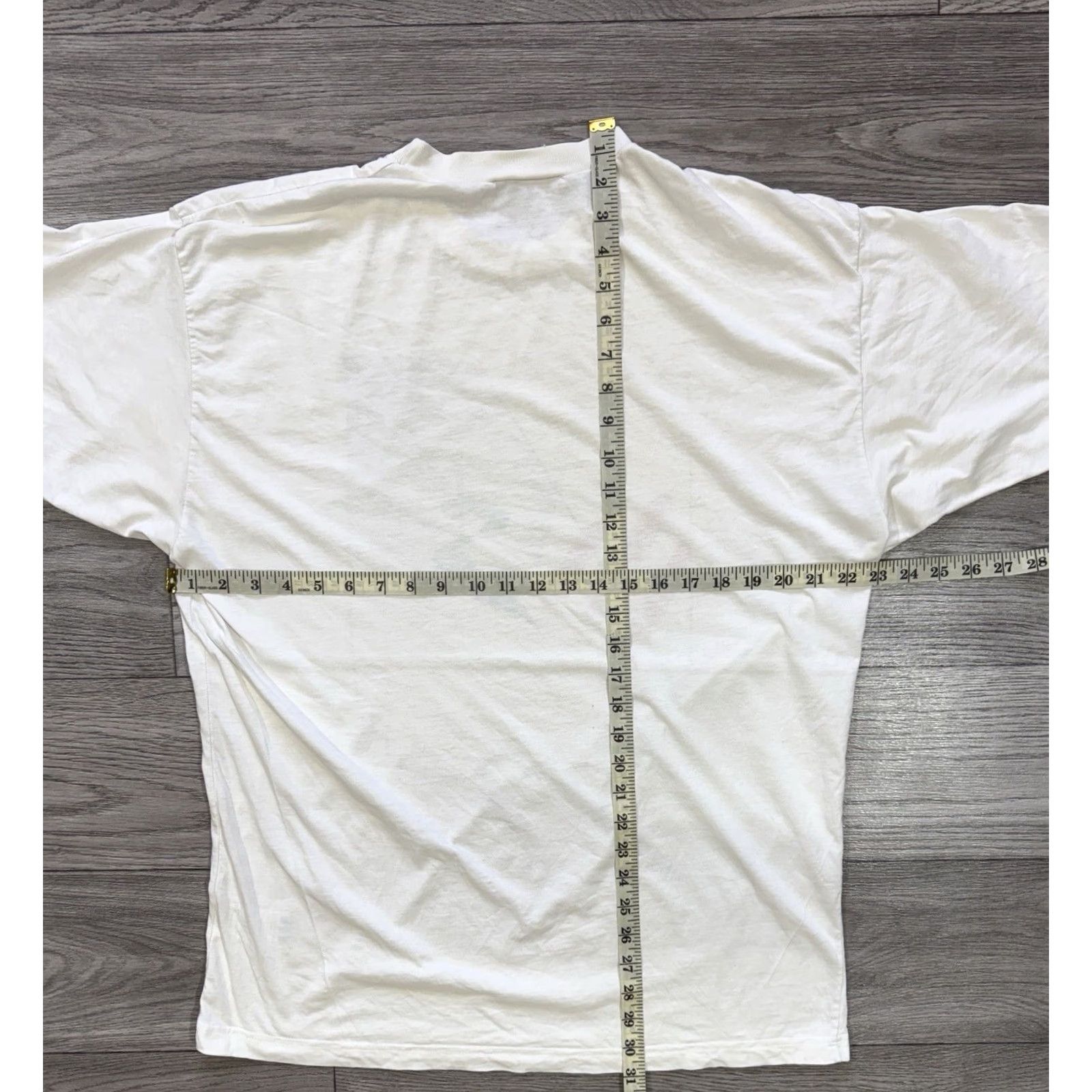 Adidas VINTAGE Stefan Edberg Adidas T-shirt Men 40/42 White 90s Cotton Shirt Mens Size US L / EU 52-54 / 3 - 2 Thumbnail