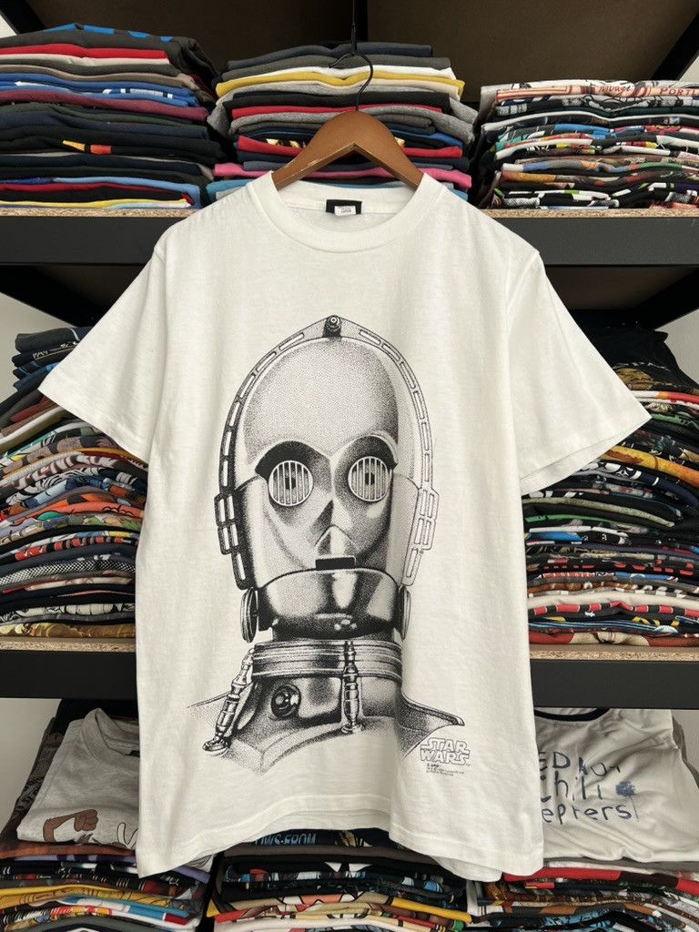 Star Wars Vintage 1995 Star Wars C-3PO Wm. Harrison Movie T-shirt Size US M / EU 48-50 / 2 - 1 Thumbnail