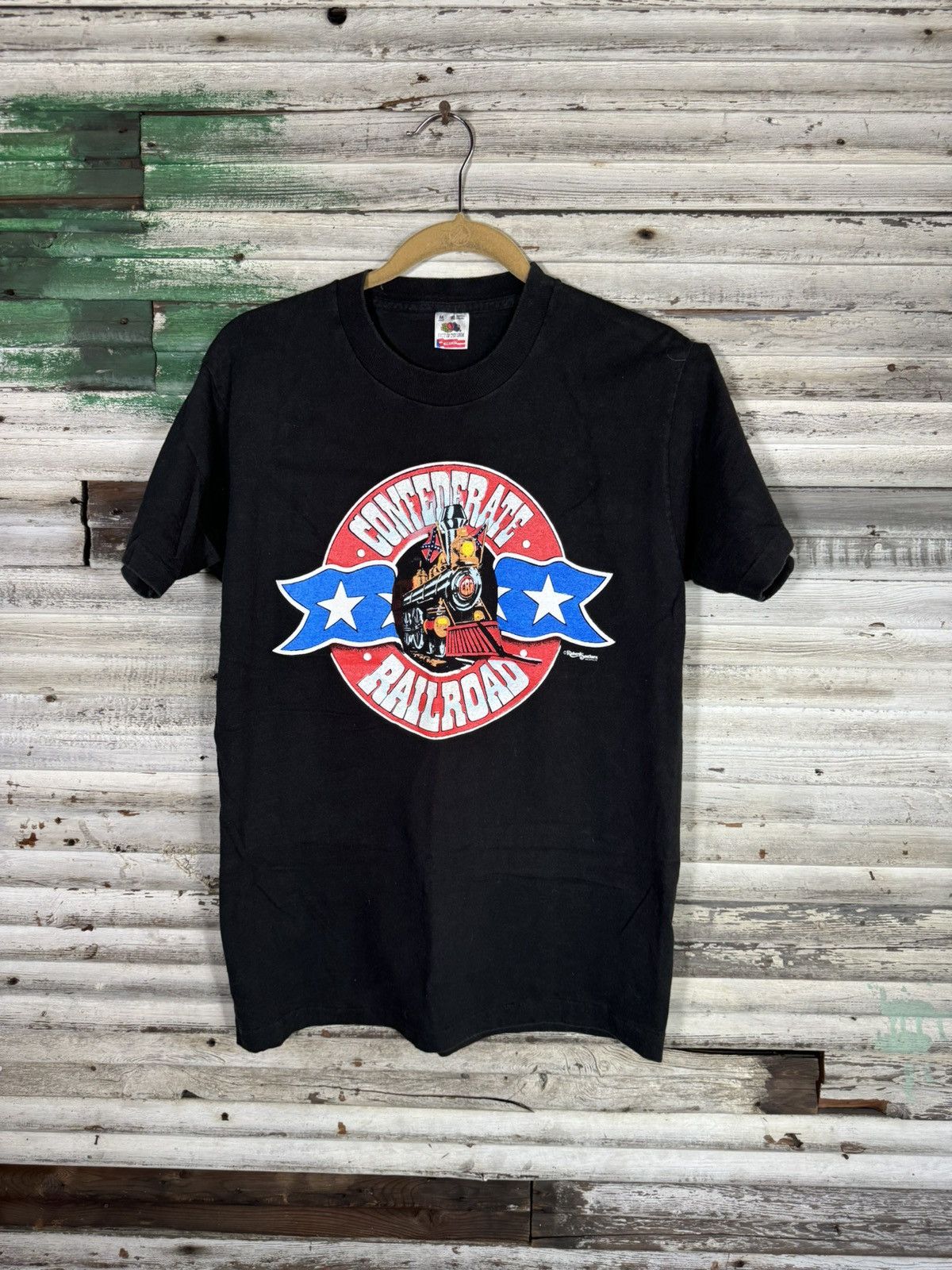 Vintage Vintage Confederate Railroad Shirt Size US M / EU 48-50 / 2 - 1 Thumbnail
