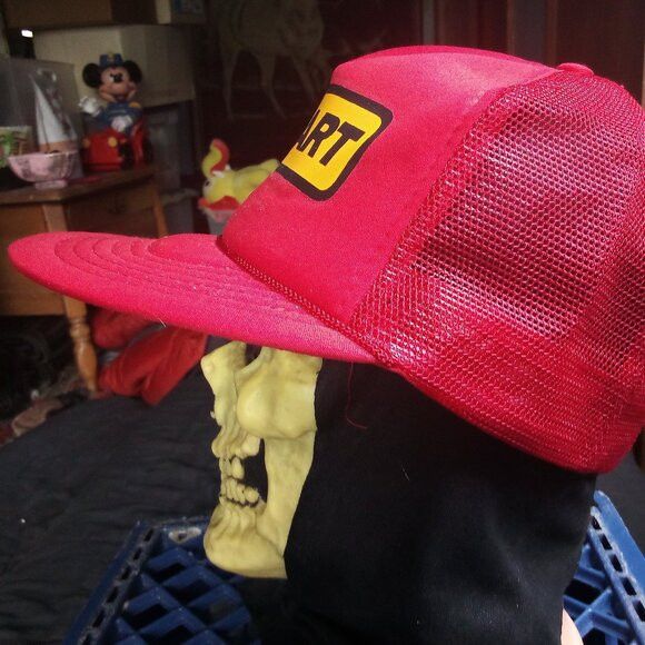 Vintage Deadstock Vintage 80s Bi-Mart Snap Trucker Hat Cap Size ONE SIZE - 3 Thumbnail