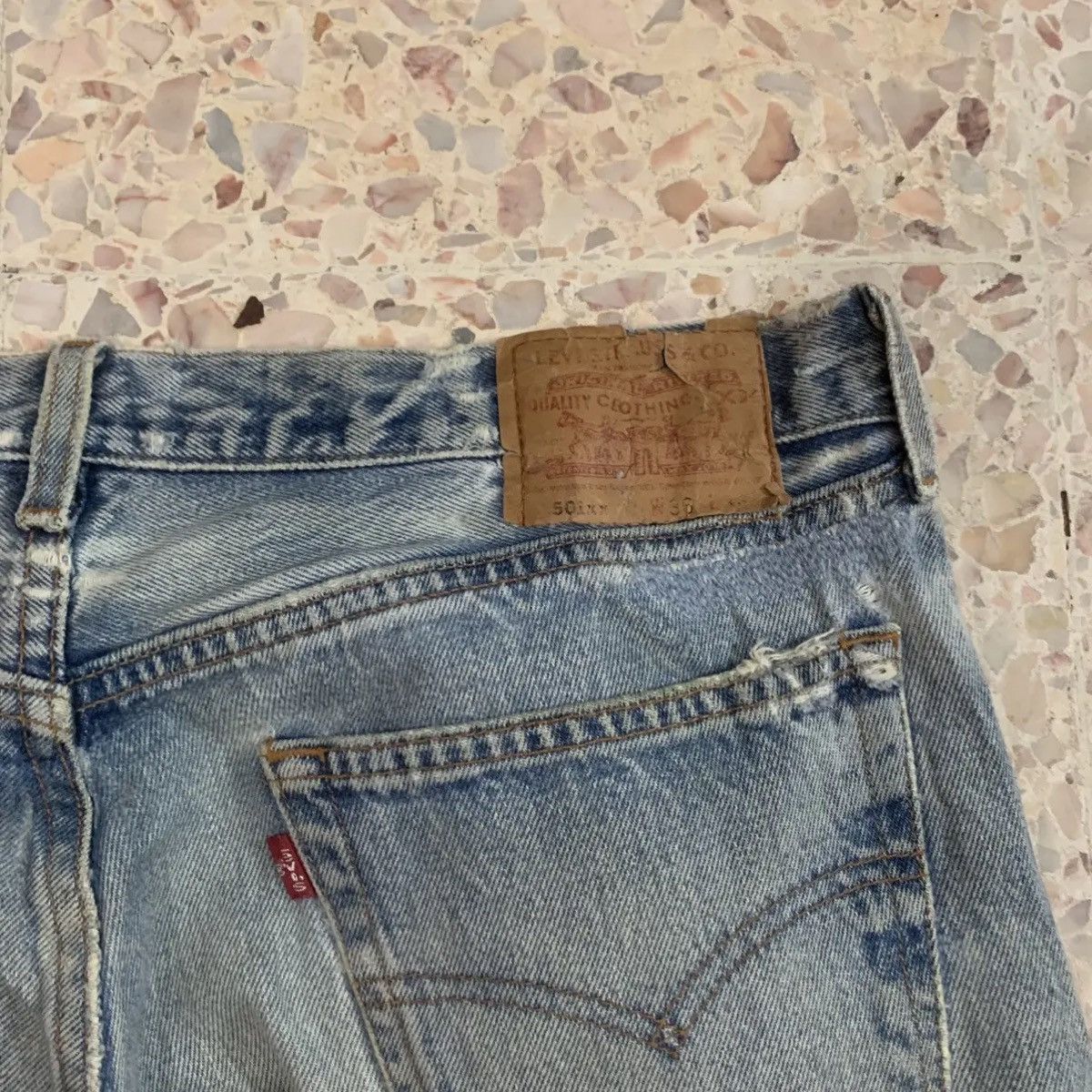 Levi's 1990’s Vintage Levi’s 501xx Jeans 34x32 Levis Denim Pants Size US 34 / EU 50 - 12 Thumbnail