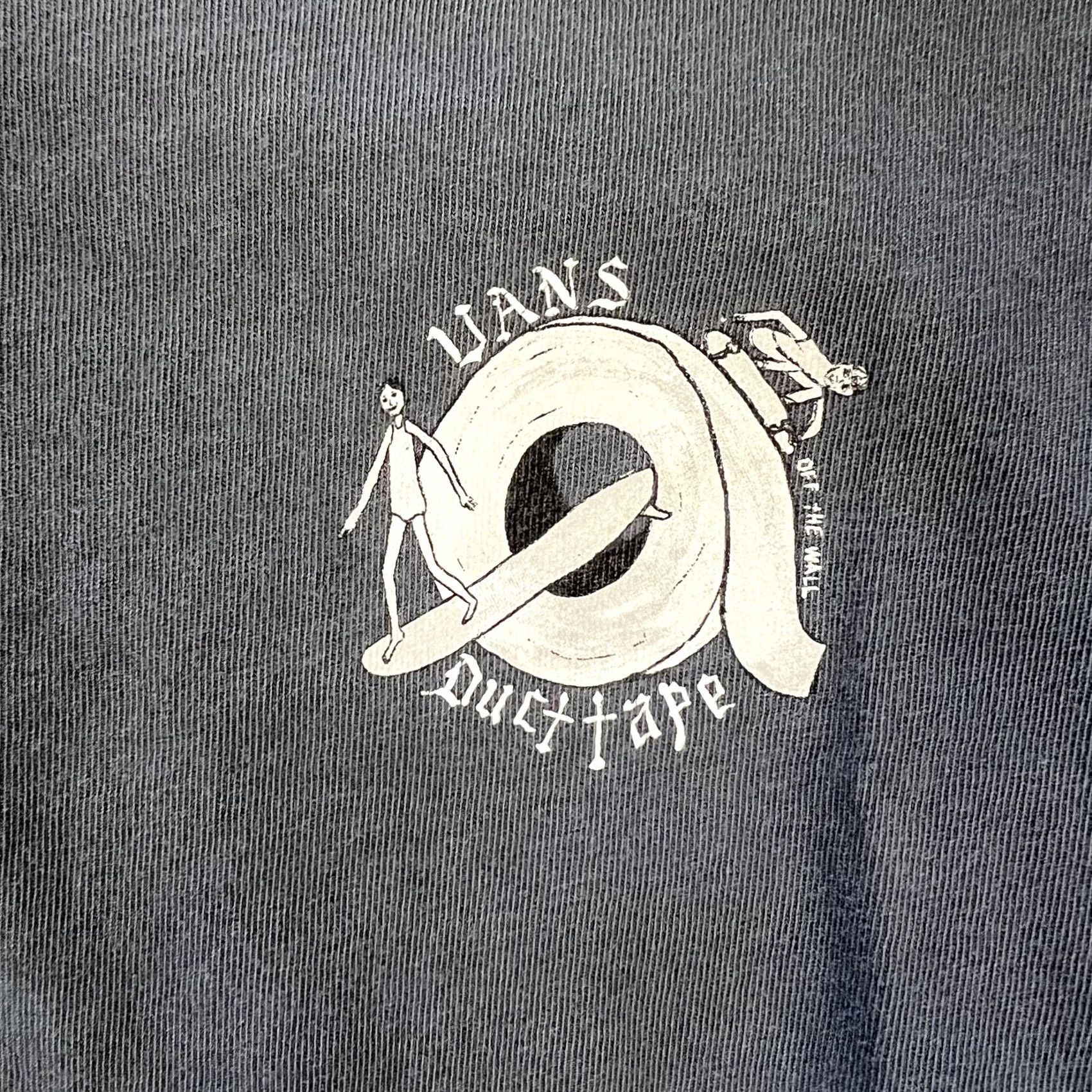 Vans VANS Joel Tudor Duct Tape T-Shirt Mens Small Black Graphic Surf Festival 2022 Size US S / EU 44-46 / 1 - 3 Thumbnail