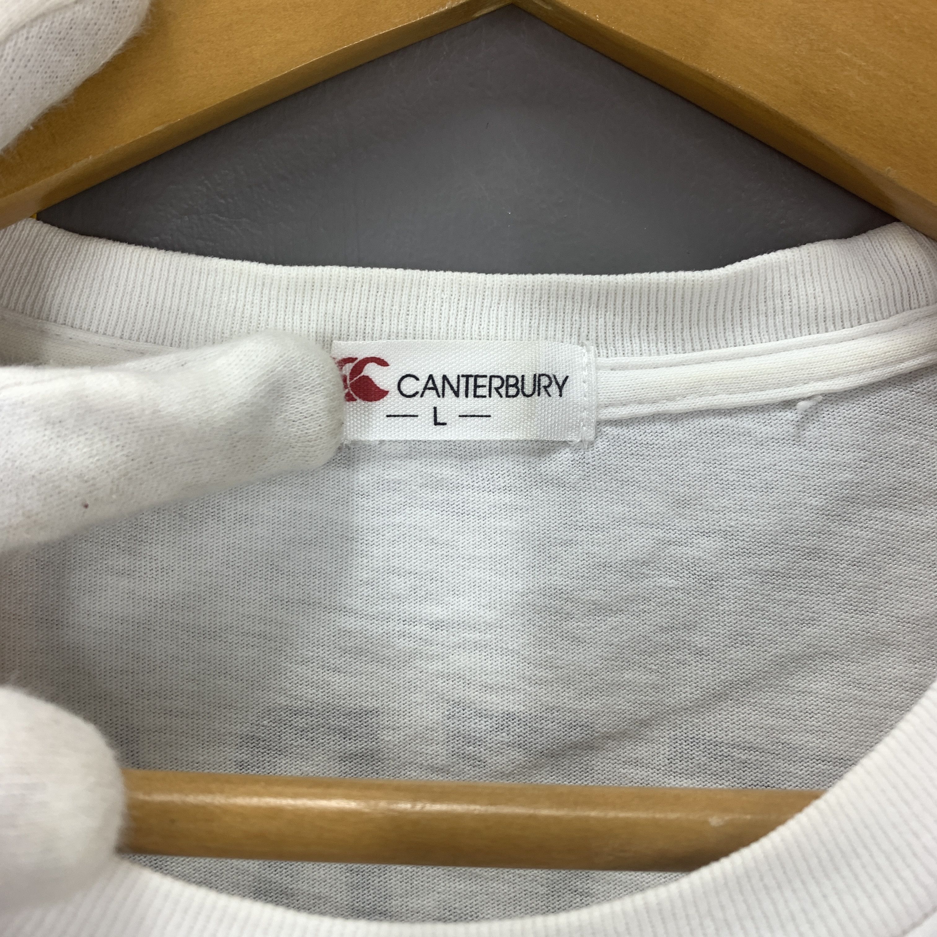 Canterbury of New Zealand CANTERBURY Crew Neck T Shirt #1820/08 Size US L / EU 52-54 / 3 - 7 Thumbnail