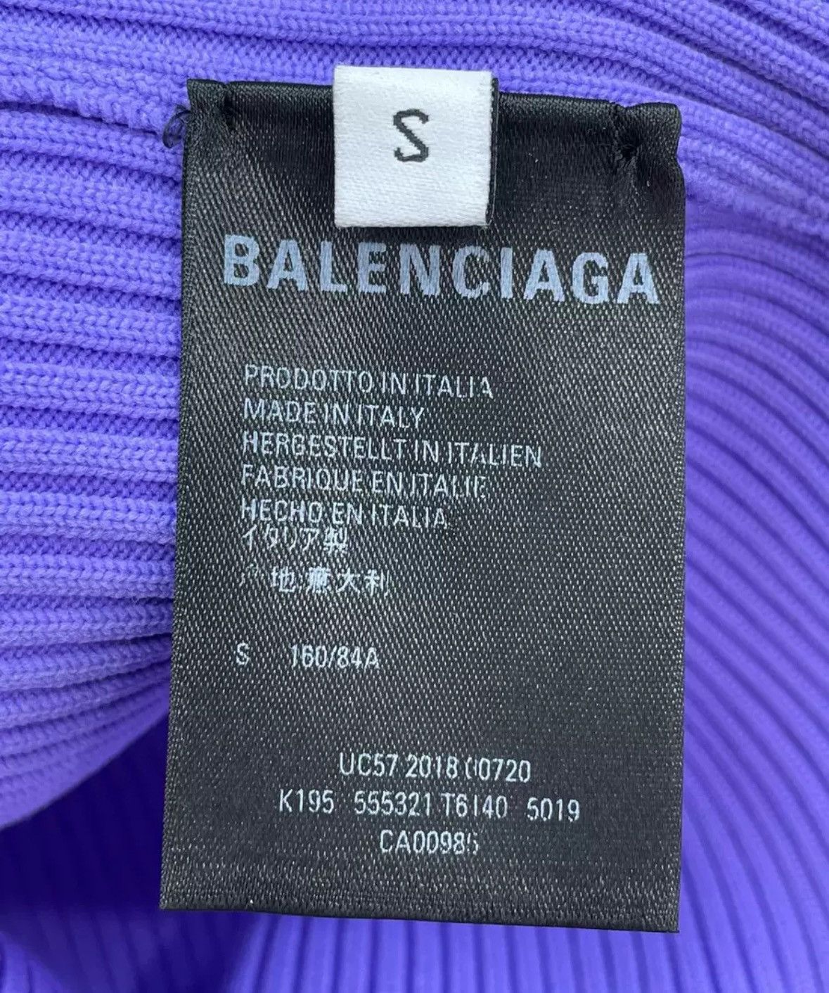 Balenciaga Balenciaga full logo knitted base shirt2412-Nextarrow Size US S / EU 44-46 / 1 - 6 Thumbnail