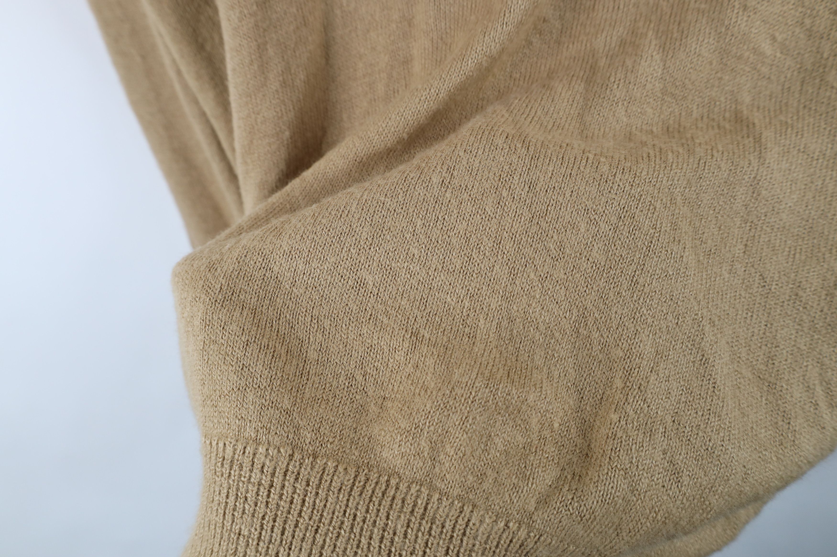 Lacoste Vintage 80s Izod Lacoste Croc Logo Knit Sweater Brown USA Size US L / EU 52-54 / 3 - 7 Thumbnail