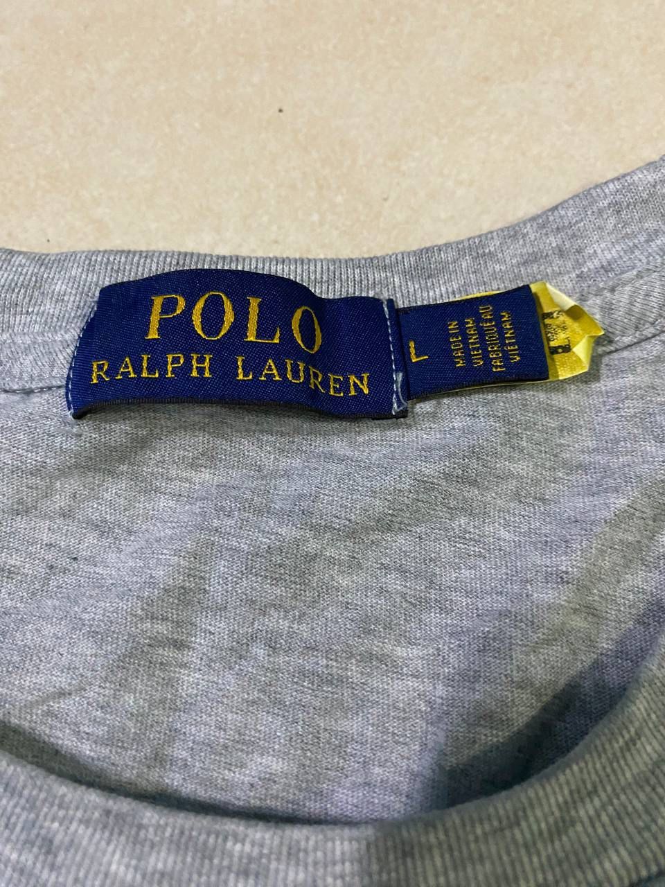 Polo Ralph Lauren × Vintage VINTAGE POLO BEAR TSHIRT, NICE DESIGN Size US L / EU 52-54 / 3 - 4 Thumbnail