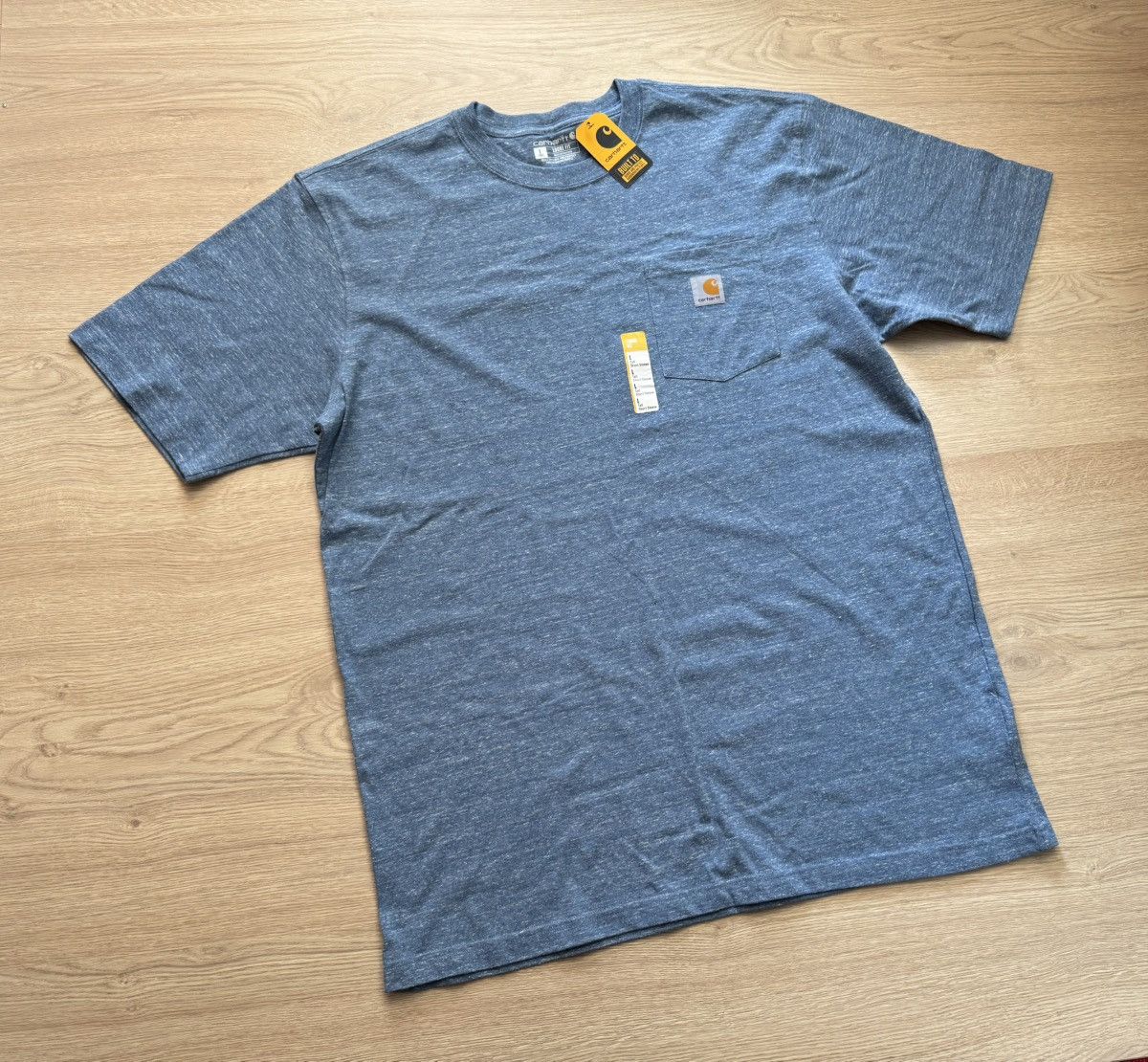 Carhartt Carhartt Loose Fit Tall Blue Pocket T-Shirt Size US XL / EU 56 / 4 - 1 Thumbnail