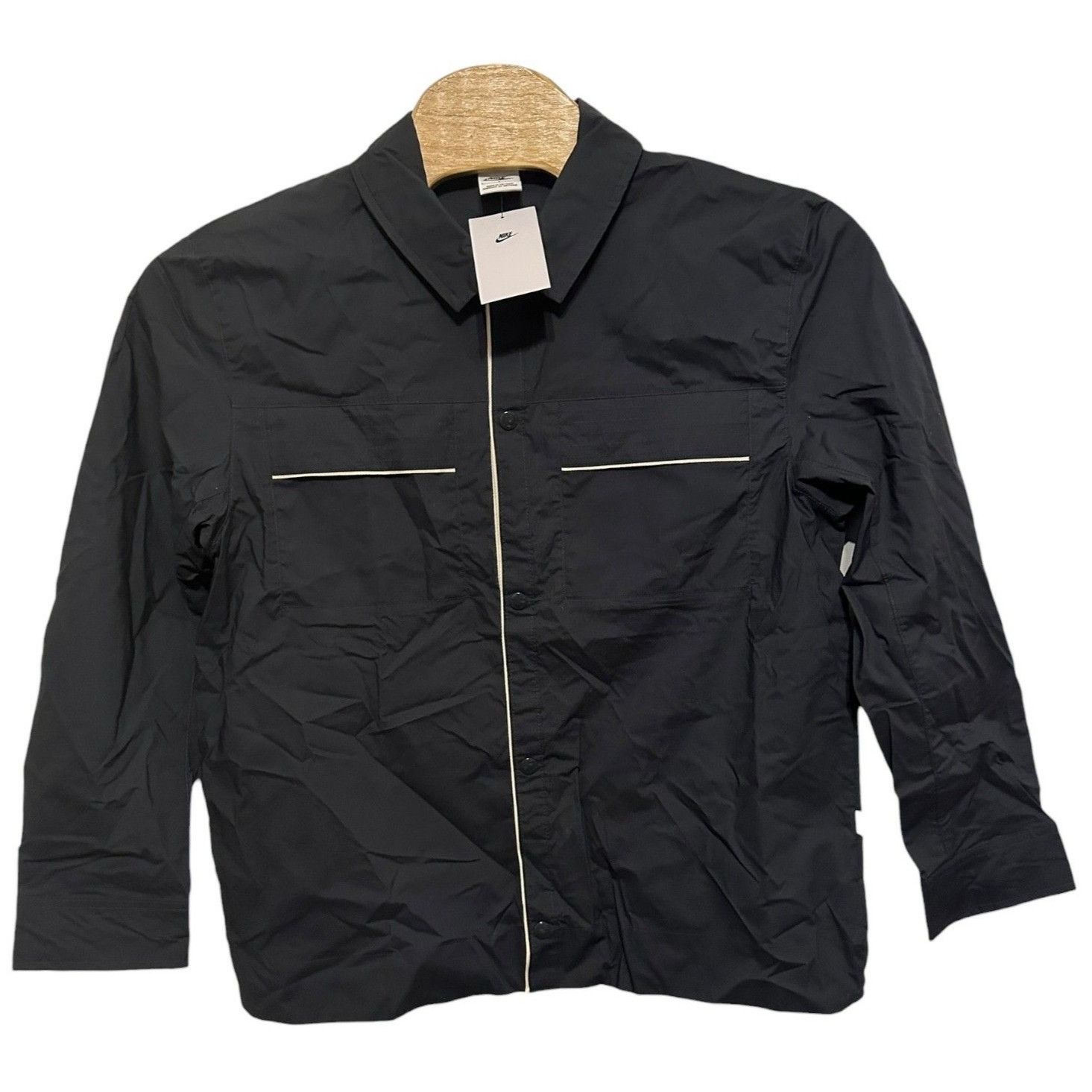 Nike Nike Style Essentials Woven Button-Up Top DM6640-045 Men's L Size US L / EU 52-54 / 3 - 13 Thumbnail