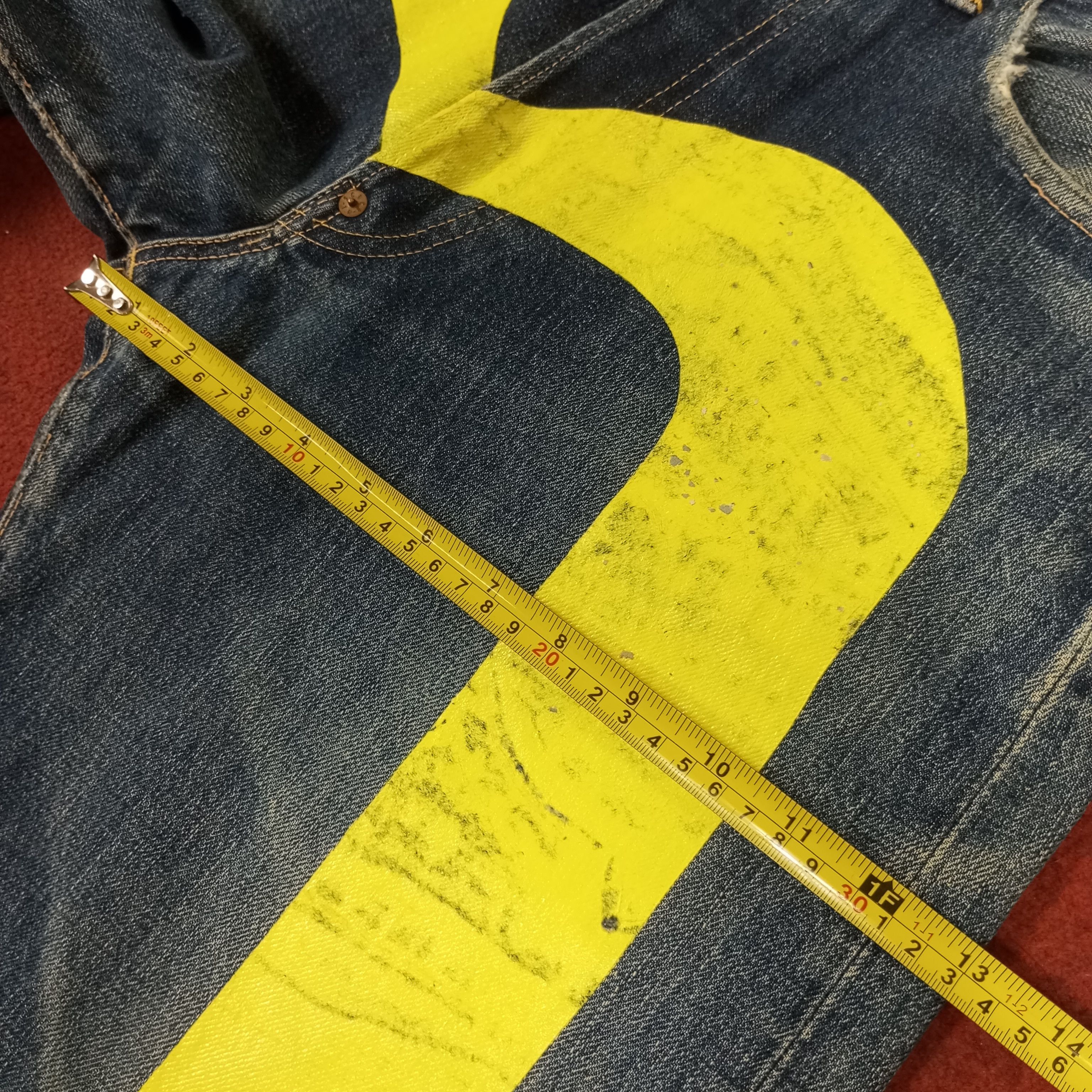 Evisu × Vintage Evis Japanese Brand Fashion Style Custom Daicock Jeans Size US 29 - 9 Thumbnail