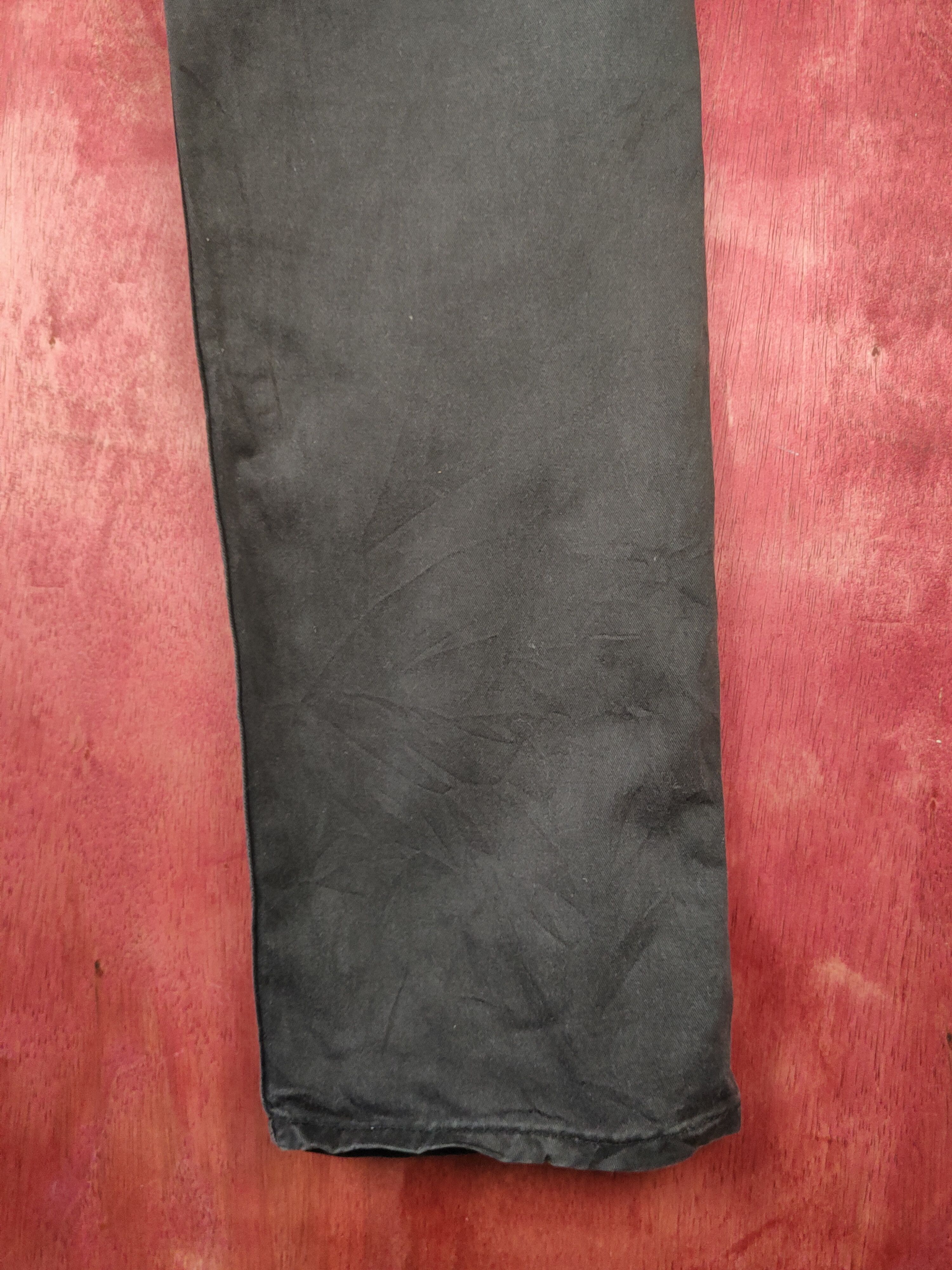 Japanese Brand Levis Blue Black distressed faded ripped Casual Pants #S1330 Size US 33 - 13 Thumbnail