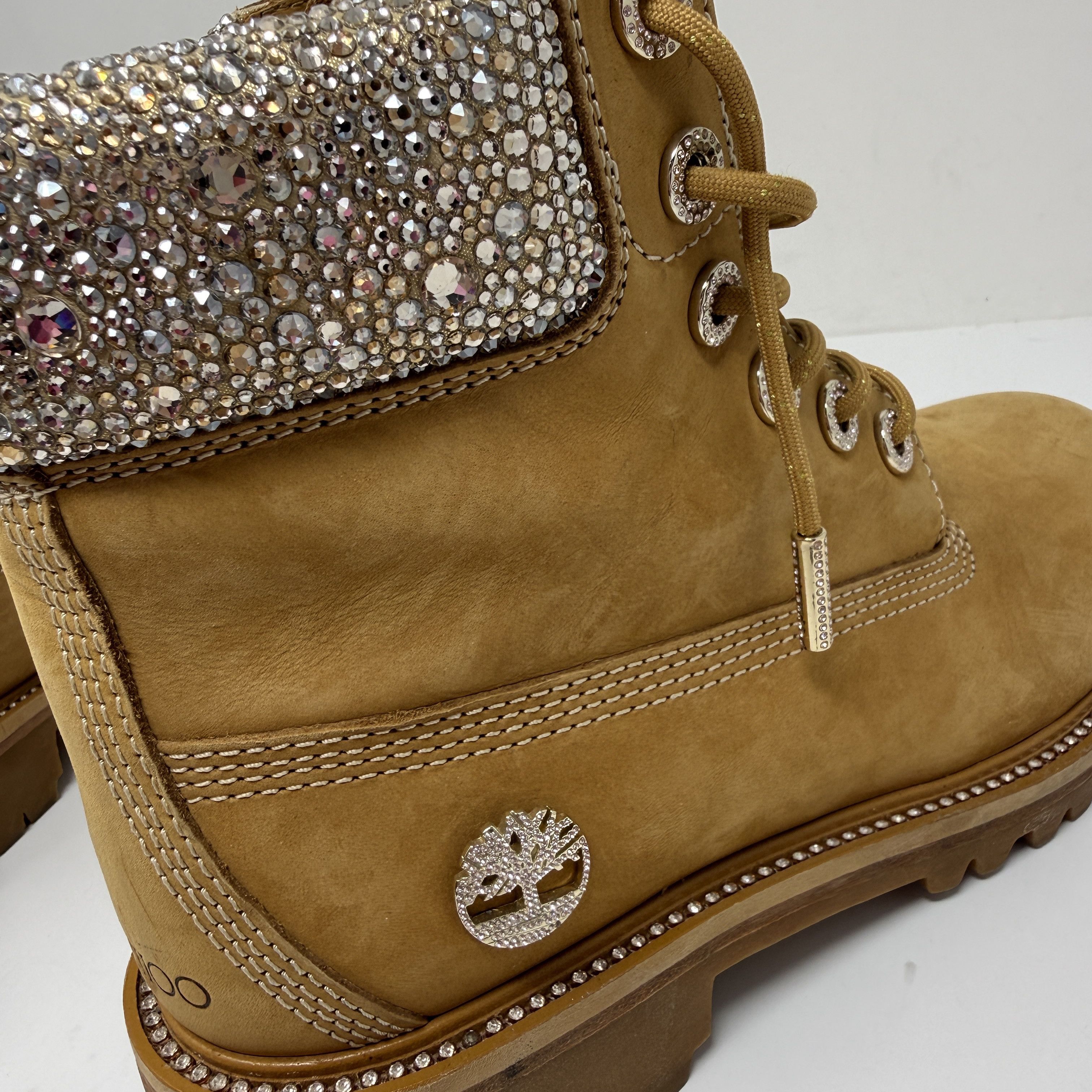 Jimmy Choo Jimmy Choo x Timberland Swarovski Crystal Size US 9 / IT 39 - 7 Thumbnail