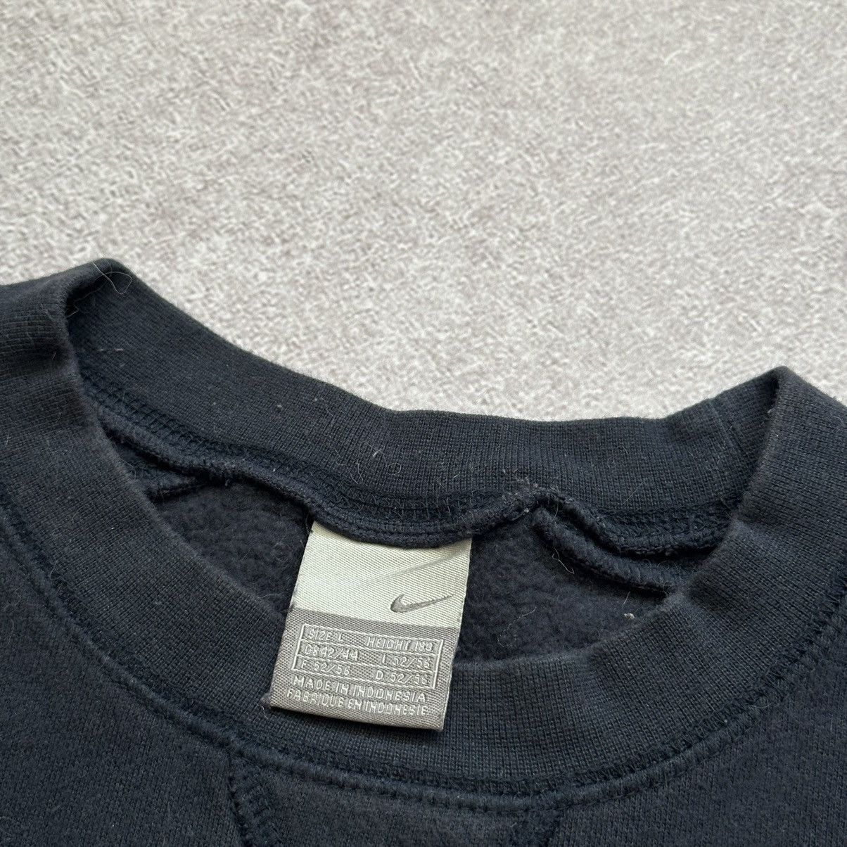 Nike × Vintage 90s Nike Vintage Big Logo Oversize Sweatshirt Crewneck Size US L / EU 52-54 / 3 - 4 Thumbnail