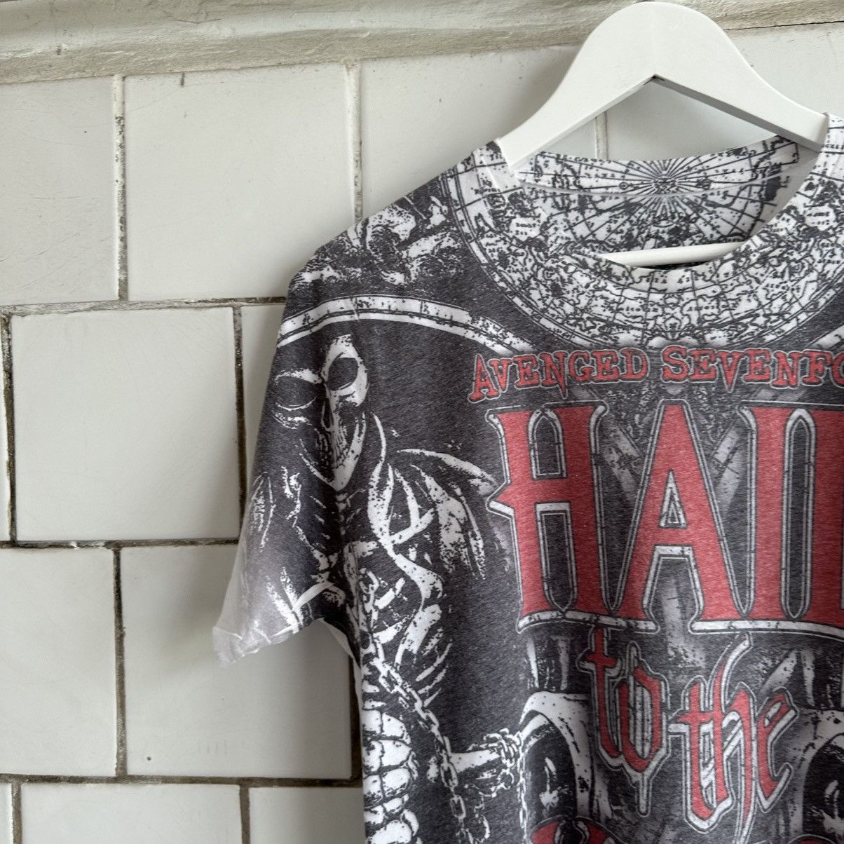 Band Tees × Japanese Brand Vintage Adult Avenged Sevenfold T-shirts Hall Of The King Size US M / EU 48-50 / 2 - 6 Thumbnail