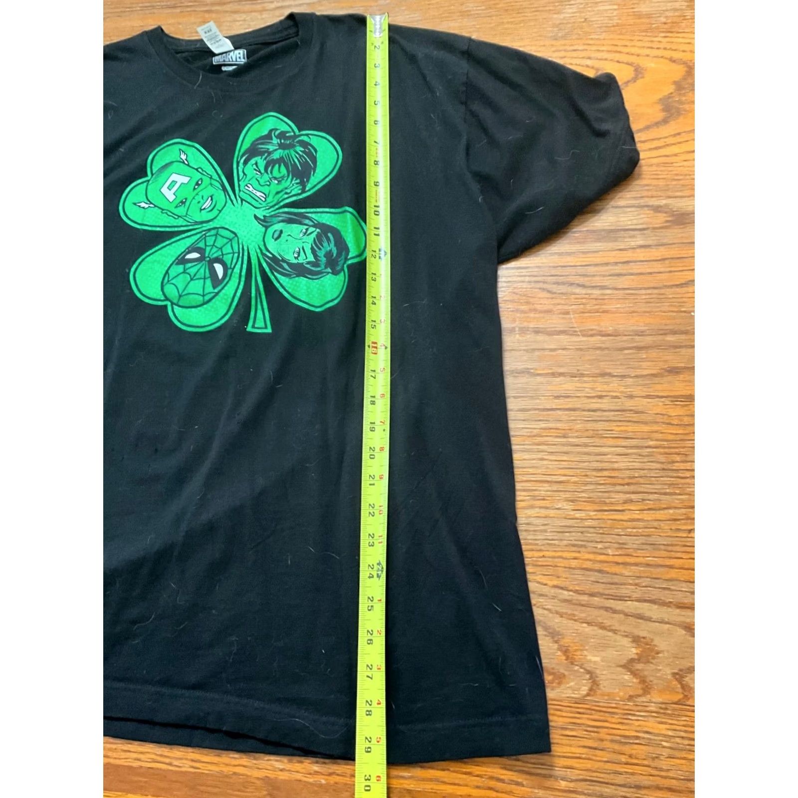 Vintage Marvel T-Shirt Black 2XL Men Short Sleeve Graphic Print Big & Tall XS? Size US XXL / EU 58 / 5 - 6 Thumbnail