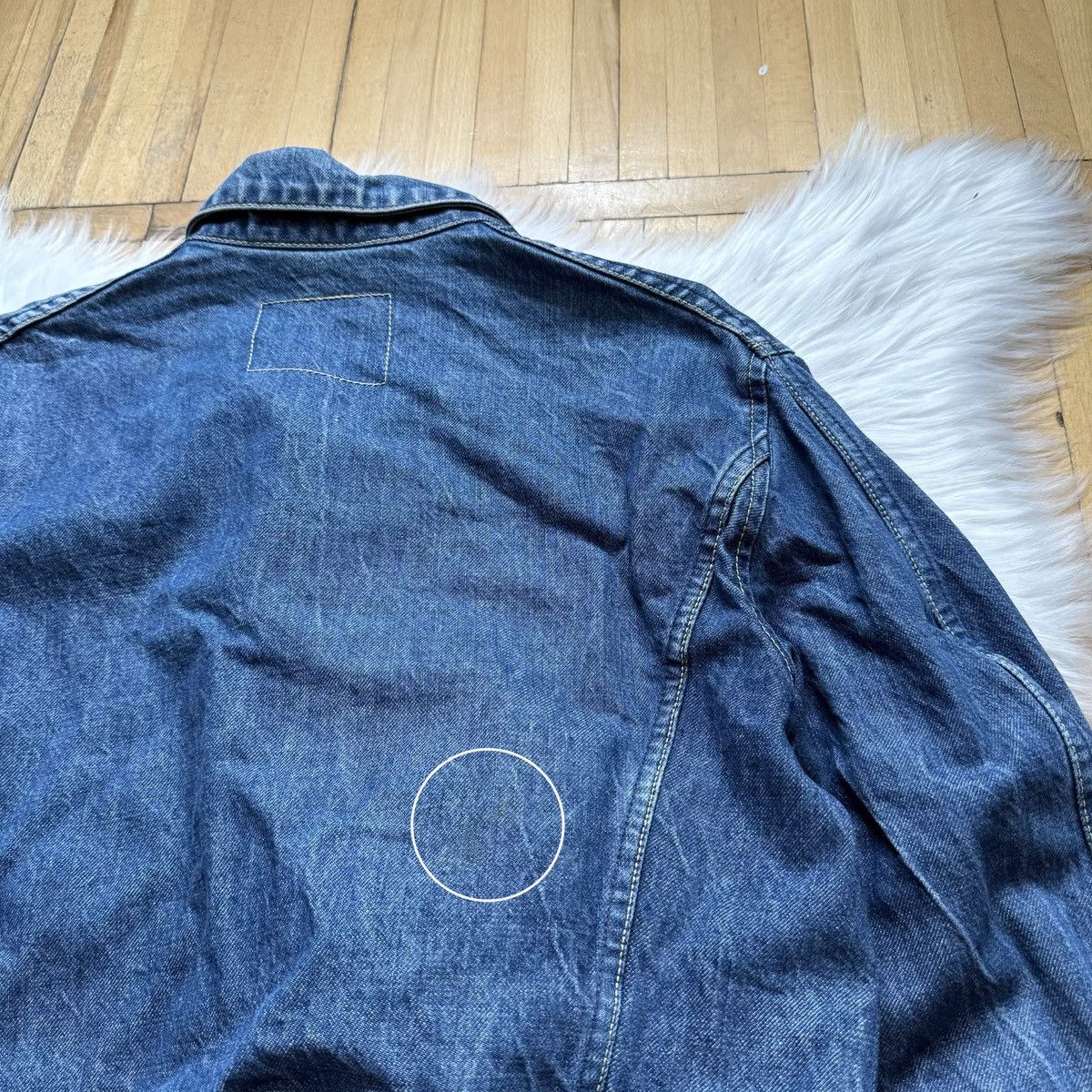 Levi's 📌 Vintage Levi’s Engineered 2000’s Denim Trucker Jacket Size US L / EU 52-54 / 3 - 16 Thumbnail