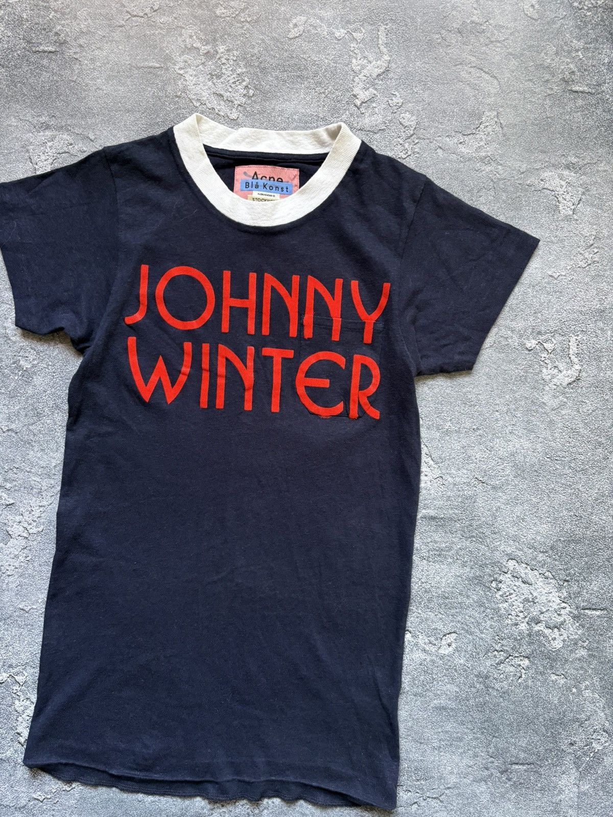 Acne Studios Rare Acne Studios Bla Konst Johnny Winter T-Shirt Size XS Size XS / US 0-2 / IT 36-38 - 4 Thumbnail