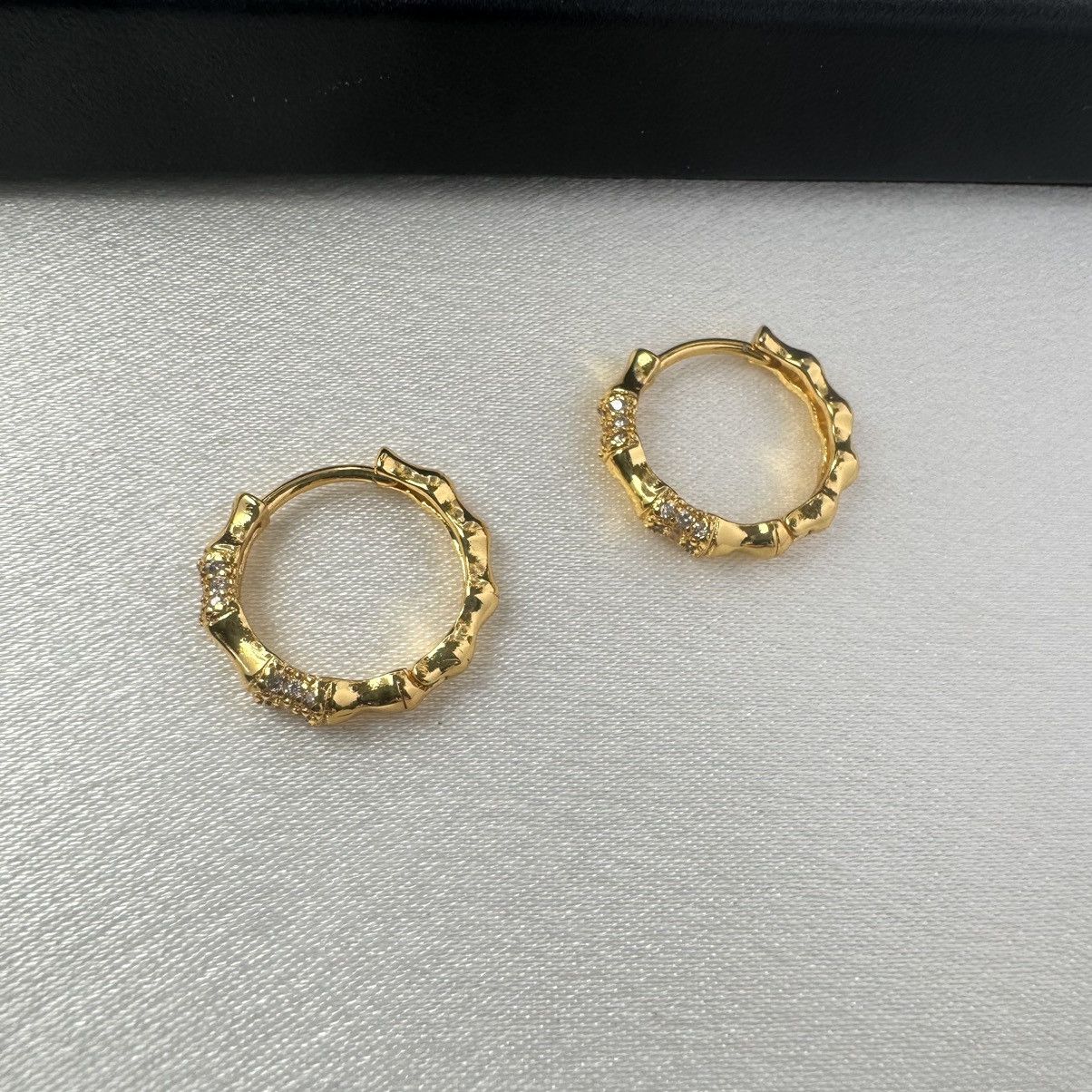 Designer 17mm Small Hoop Earrings for Women Size ONE SIZE - 1 Thumbnail