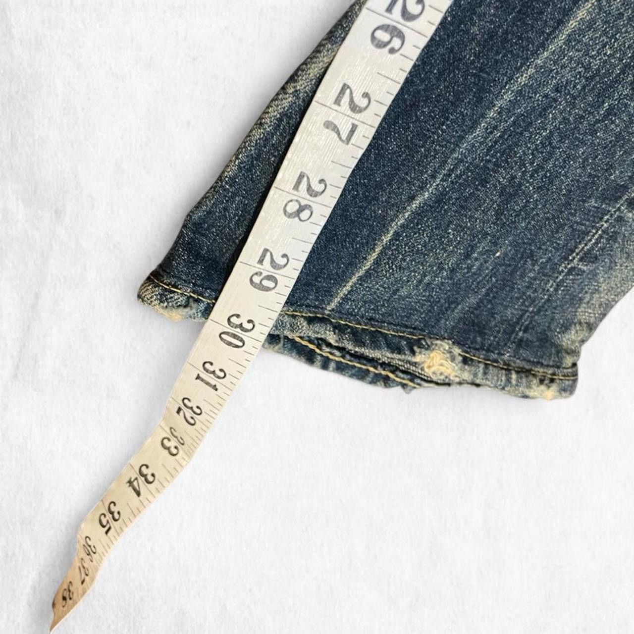 SLY Japanese SLY purple tag Low rise bootcut jeans with a unique Size 28" / US 6 / IT 42 - 4 Thumbnail