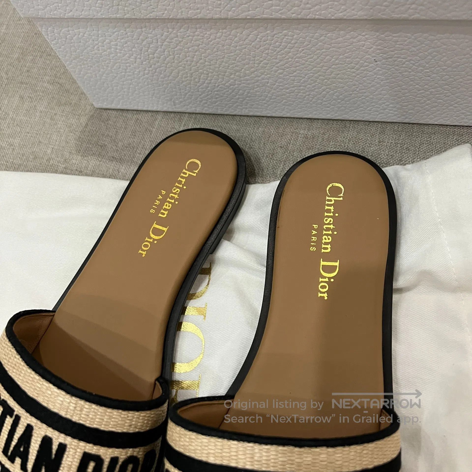 Dior Dior Logo slogan: Slippers| Size US 6 / IT 36 - 3 Thumbnail