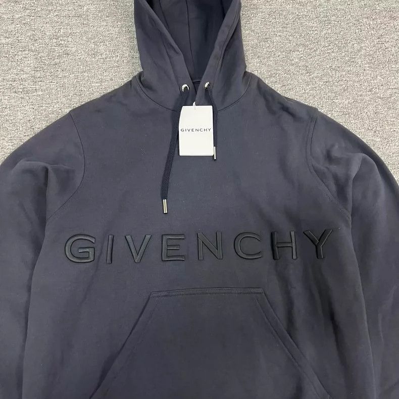 Givenchy Givenchy Givenchy Embroidered Logo Hooded Sweatshirt -2507 Size US XS / EU 42 / 0 - 4 Thumbnail