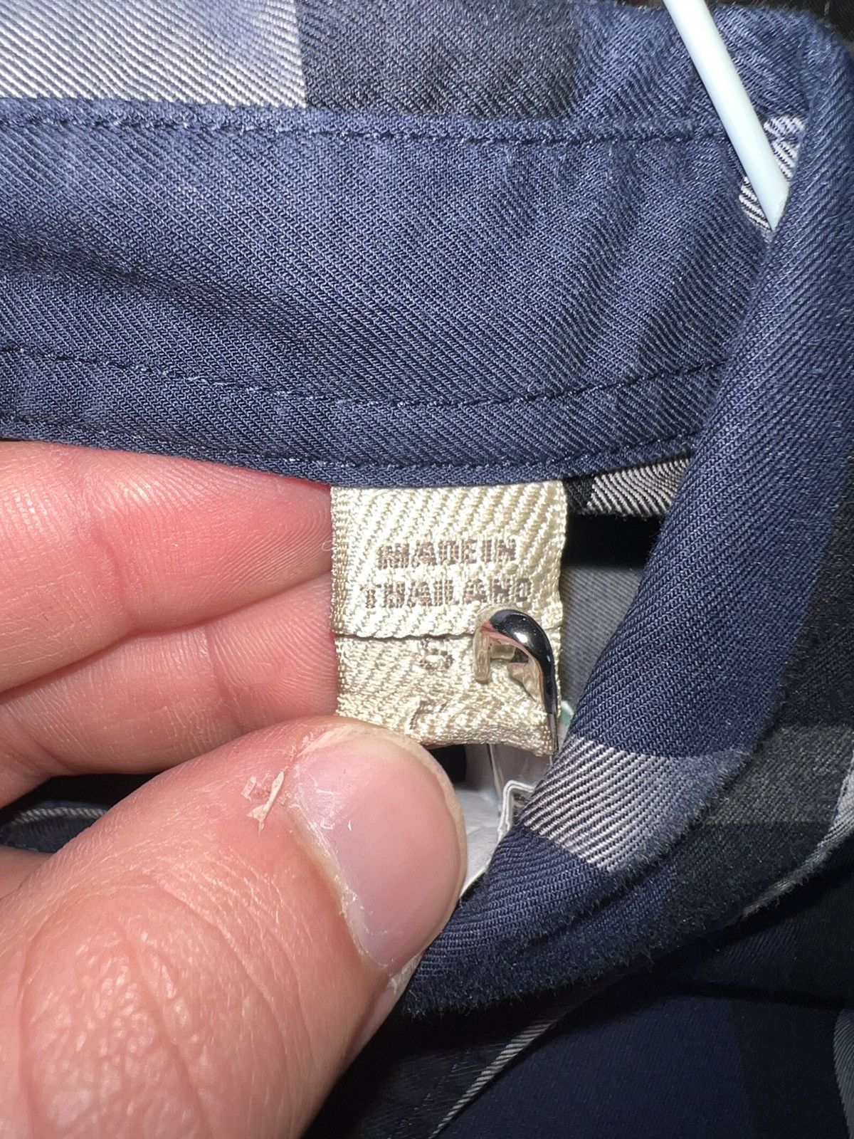 Burberry Burberry Blue Button Up Size US S / EU 44-46 / 1 - 3 Thumbnail