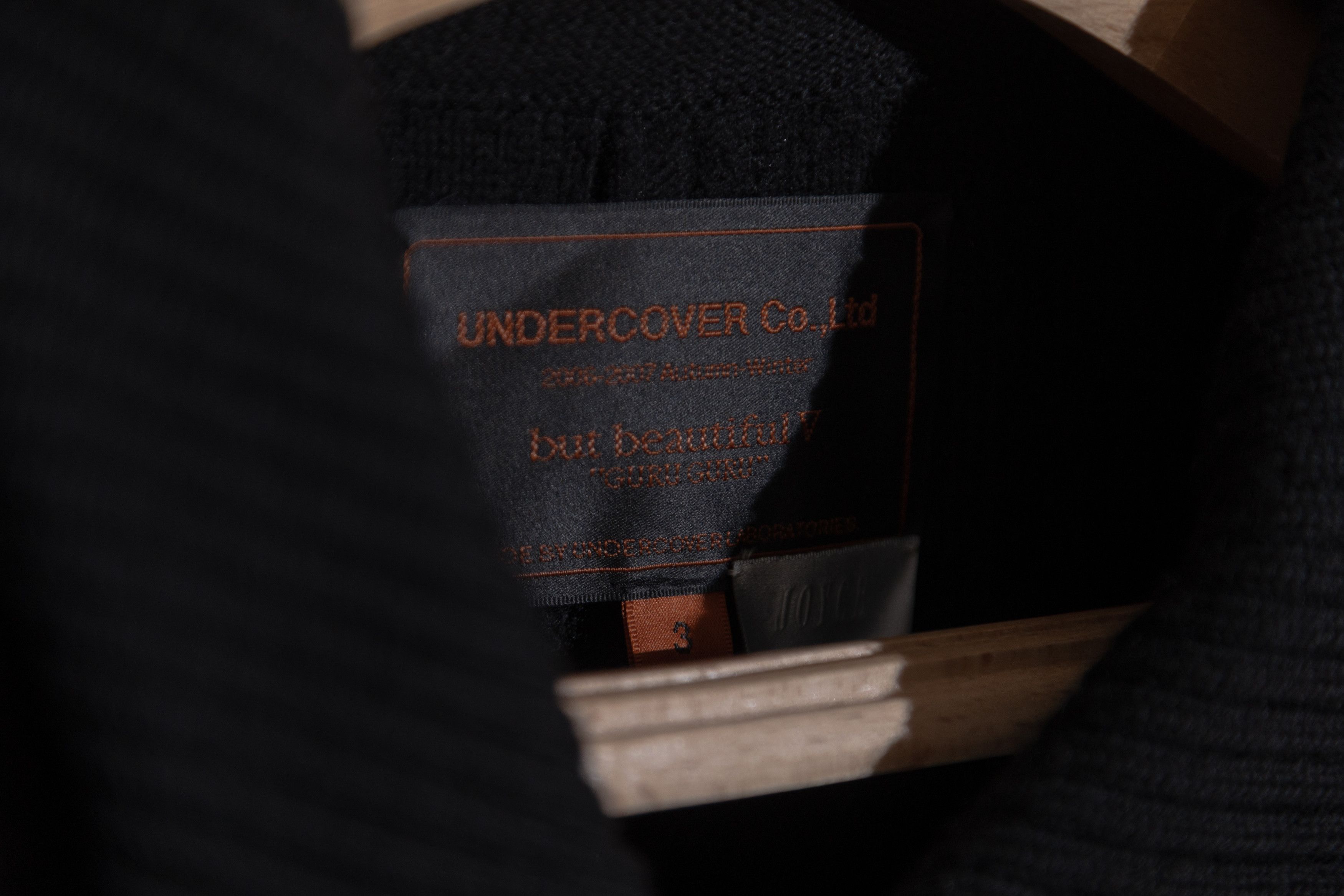 Undercover AW06/07 'But Beautiful V Guru Guru' Knit Wool Jacket, Size 3 Size US L / EU 52-54 / 3 - 10 Thumbnail