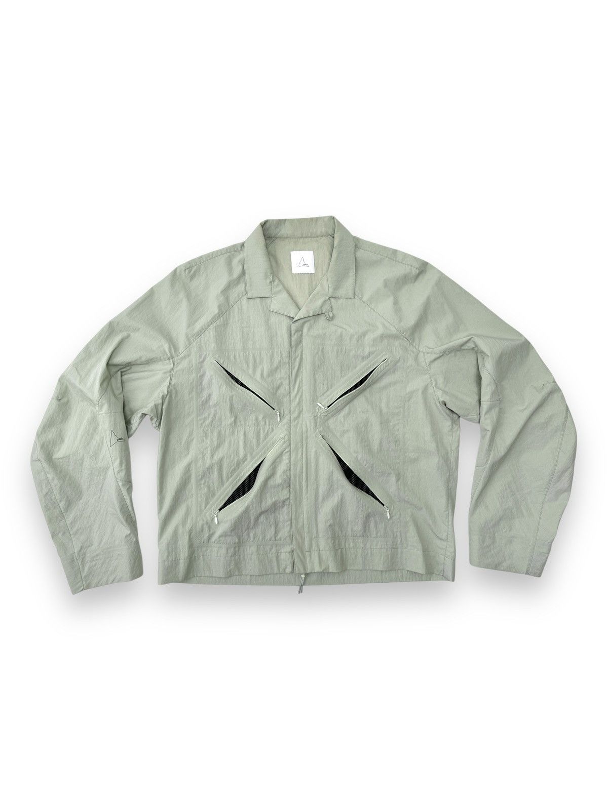 ROA Alfa Alfa Camp Collar Long Sleeve Overshirt Jacket Size US M / EU 48-50 / 2 - 1 Thumbnail