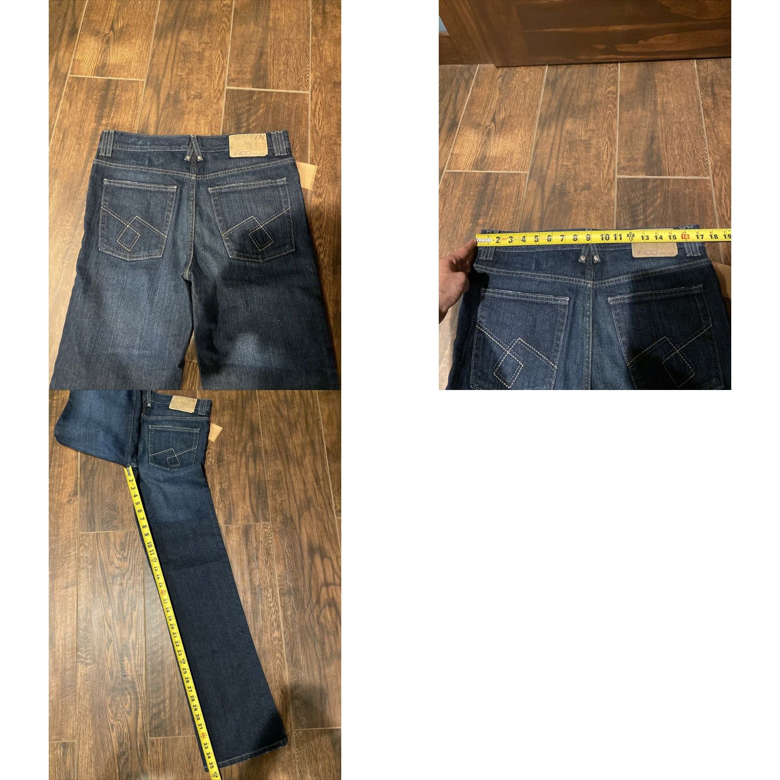 JNCO NWT JNCO Premium Time Resistant Denim Women’s Riley Low Rise Bootcut Size 20 Jeans Blue 5-Pocket Design Womens Regular Size Type Jeans Size ONE SIZE - 8 Thumbnail