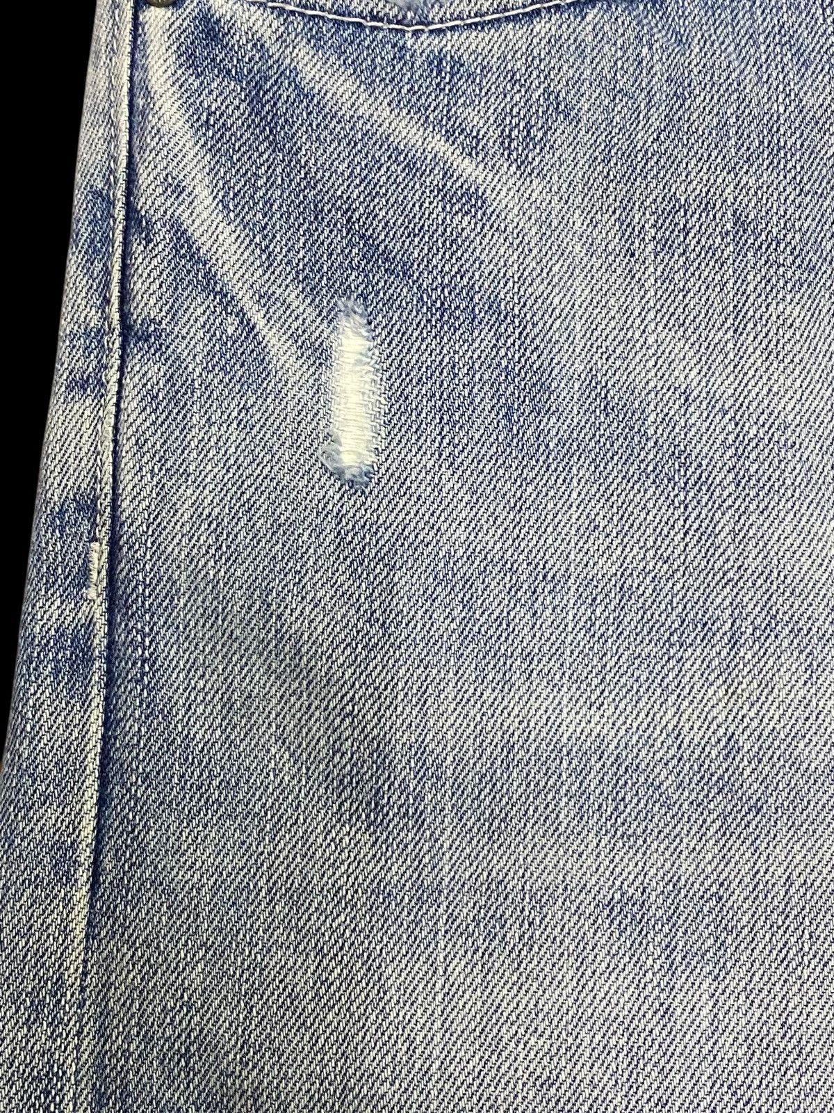 Tommy Hilfiger Vintage Tommy Jean Embroidered Faded Distressed Loose Jeans Size US 36 / EU 52 - 14 Thumbnail