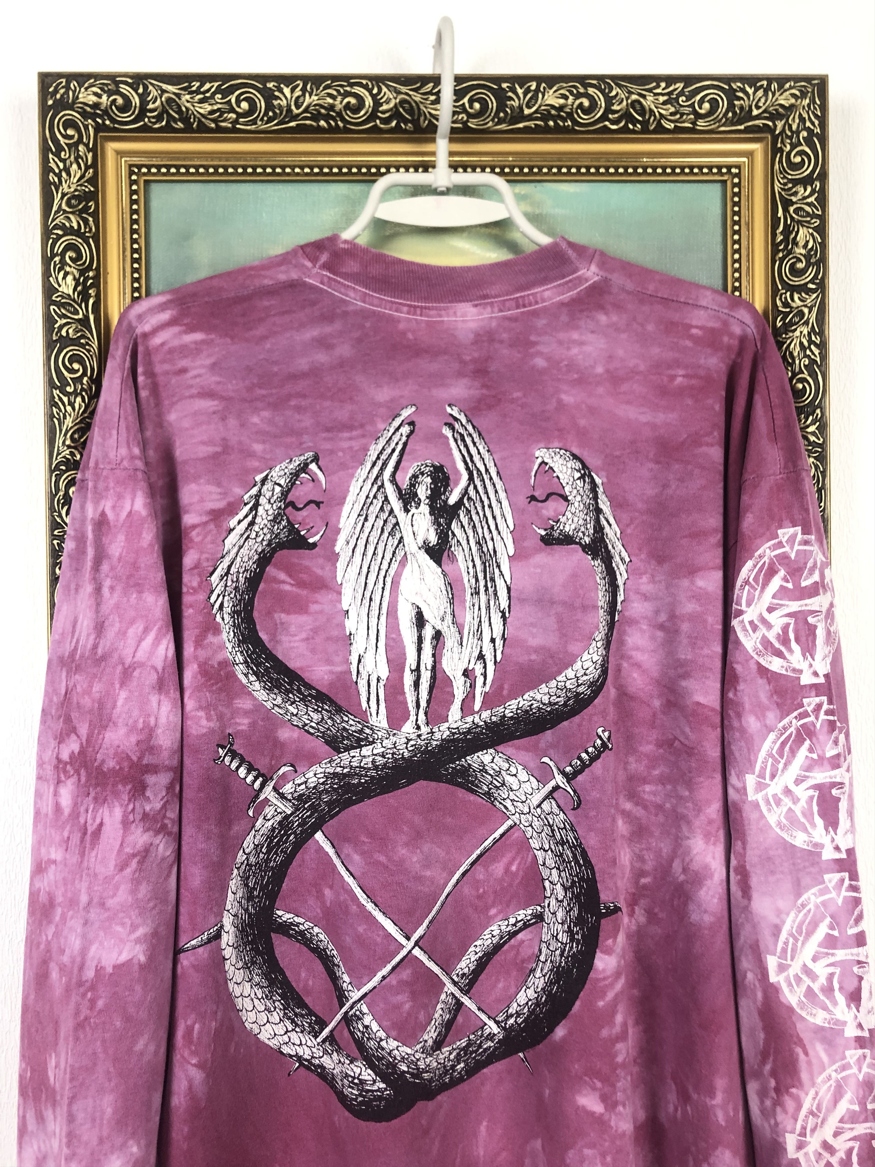Band Tees Vintage Crematory Heavy Metal Band Shirt Long Sleeve Tee Size US XL / EU 56 / 4 - 13 Thumbnail