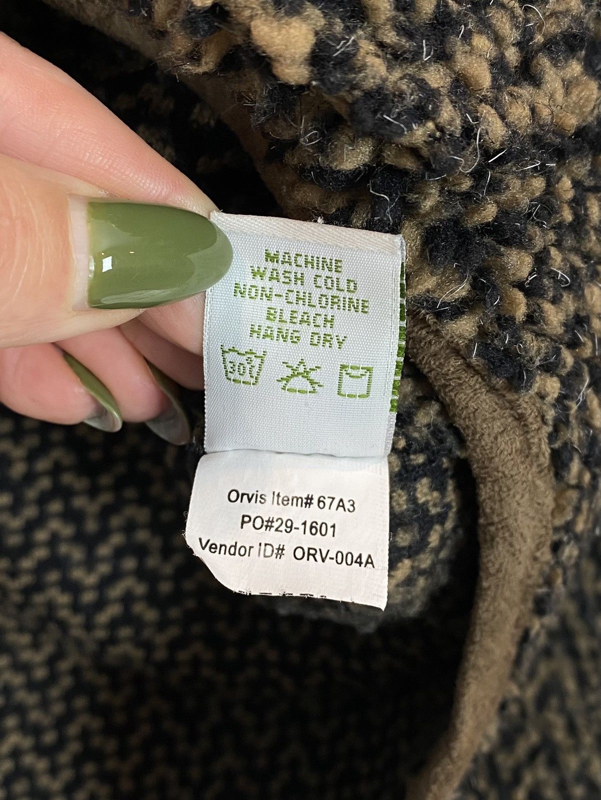 Orvis Orvis Fleece Teddy Jacket Womens Size M Fastening Pockets Size M / US 6-8 / IT 42-44 - 8 Thumbnail