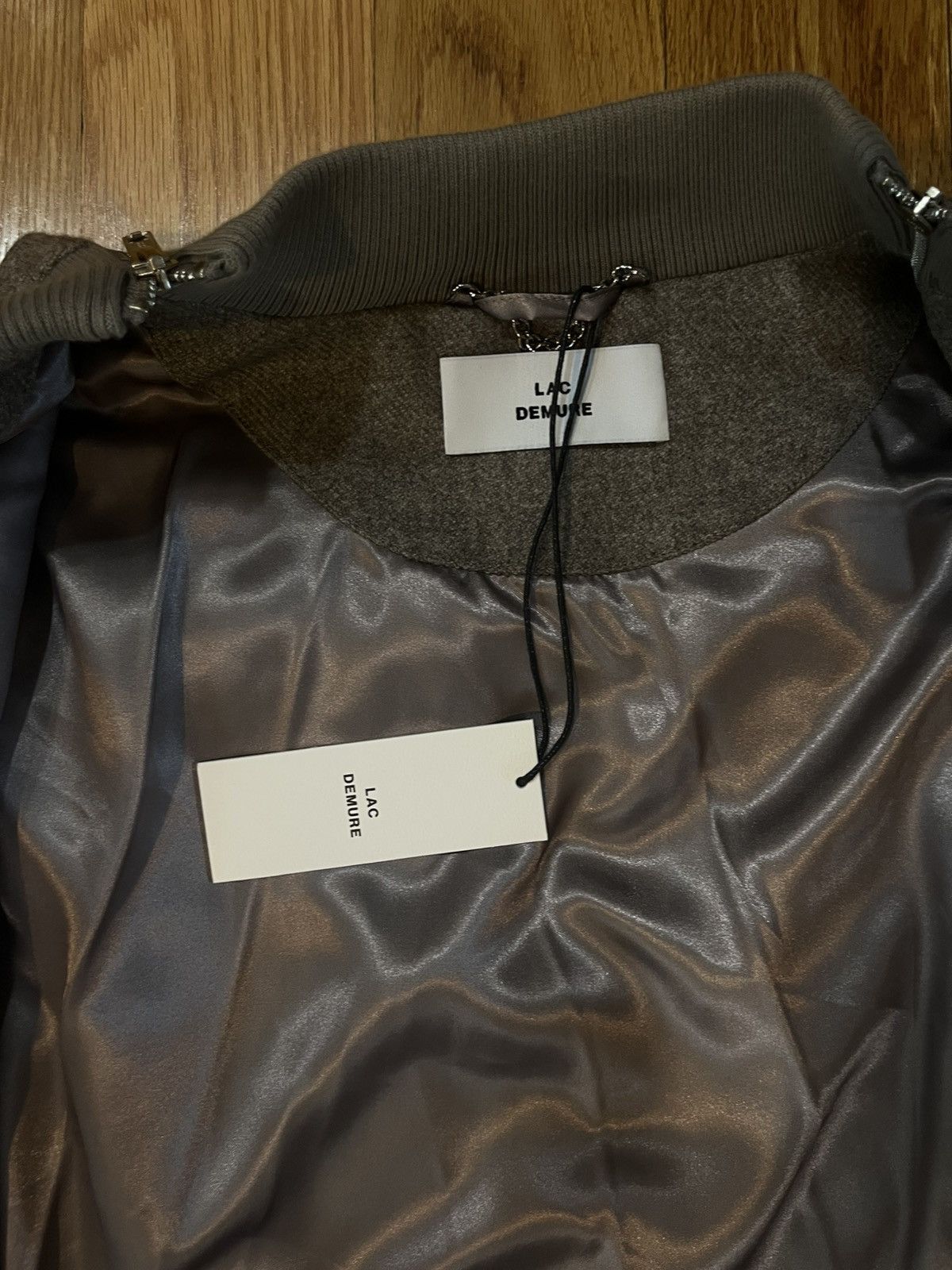 Lac Demure Lac Demure 'BORAN' ZIP YAK BOMBER Size US M / EU 48-50 / 2 - 5 Thumbnail