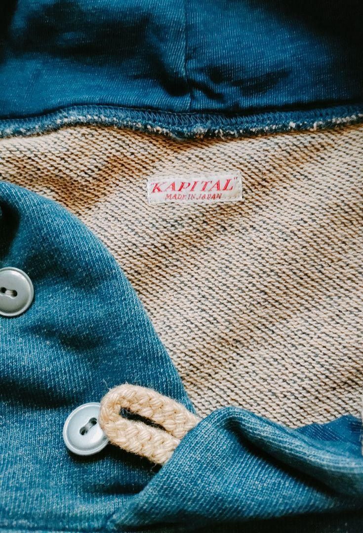 Kapital Raglan Button Up Hoodie Size US M / EU 48-50 / 2 - 3 Thumbnail
