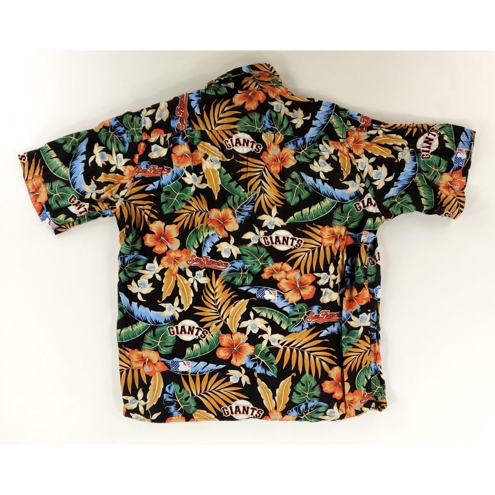 Reyn Spooner Reyn Spooner San Francisco Giants Shirt Button Up 100% Rayon Black Mens S Size US S / EU 44-46 / 1 - 4 Thumbnail