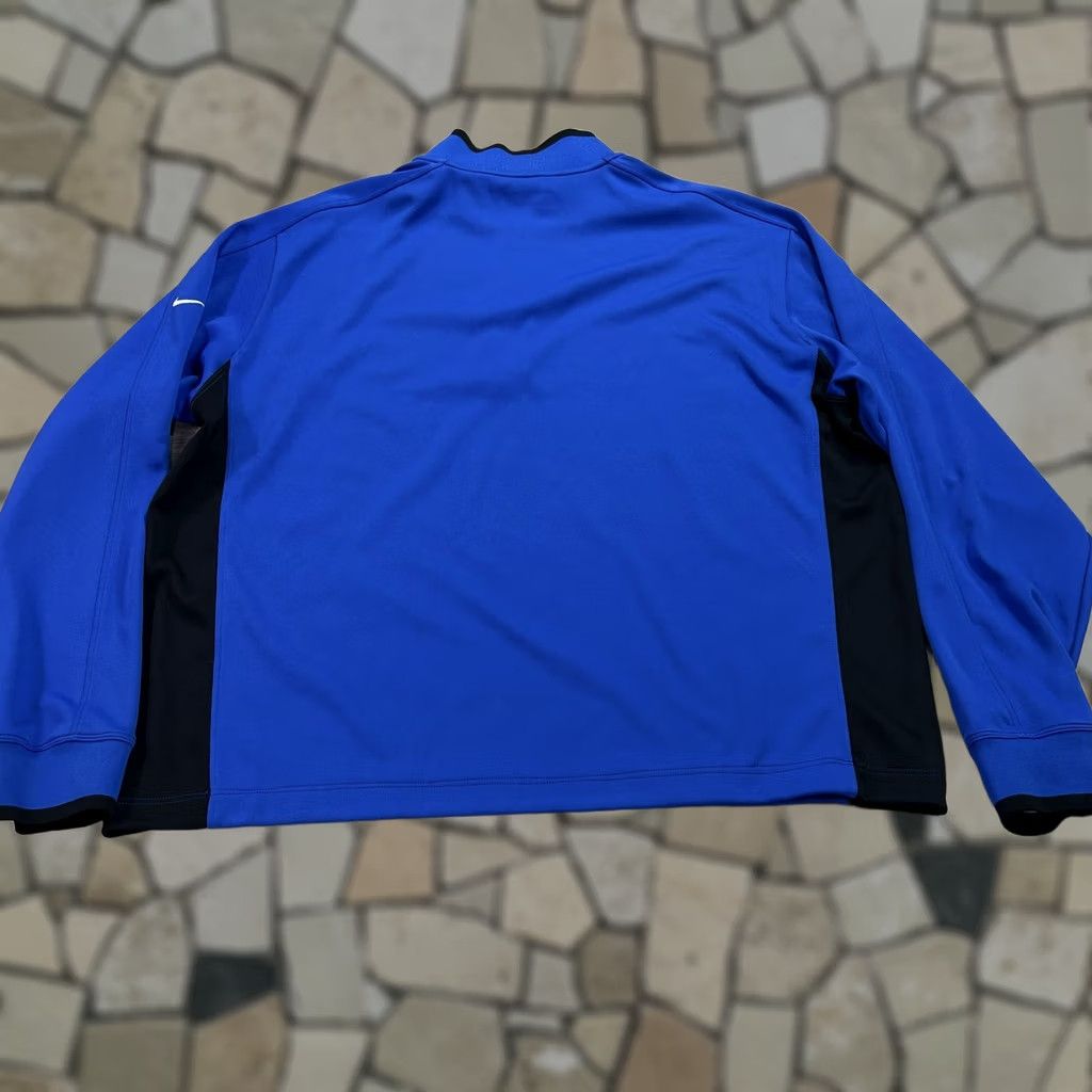 Nike Nike Dri-FIT Pullover Mens 2XL Blue Colorblock 1/4 Zip Long Sleeve Golf Top Size US XXL / EU 58 / 5 - 1 Thumbnail