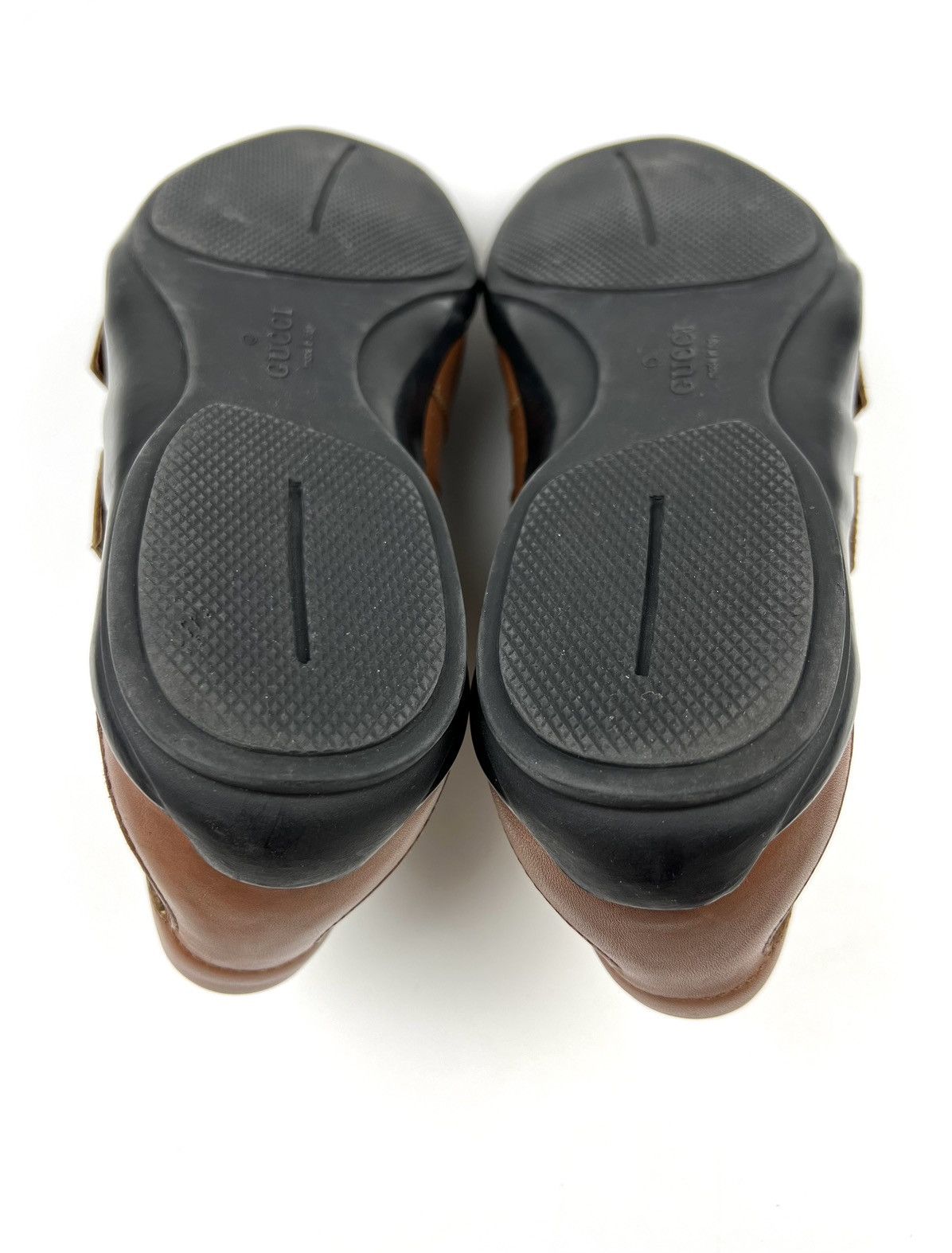 Gucci GUCCI Sneakers Leather Low Top Shoes Straps GG Monogram Men Size US 8 / EU 41 - 14 Thumbnail