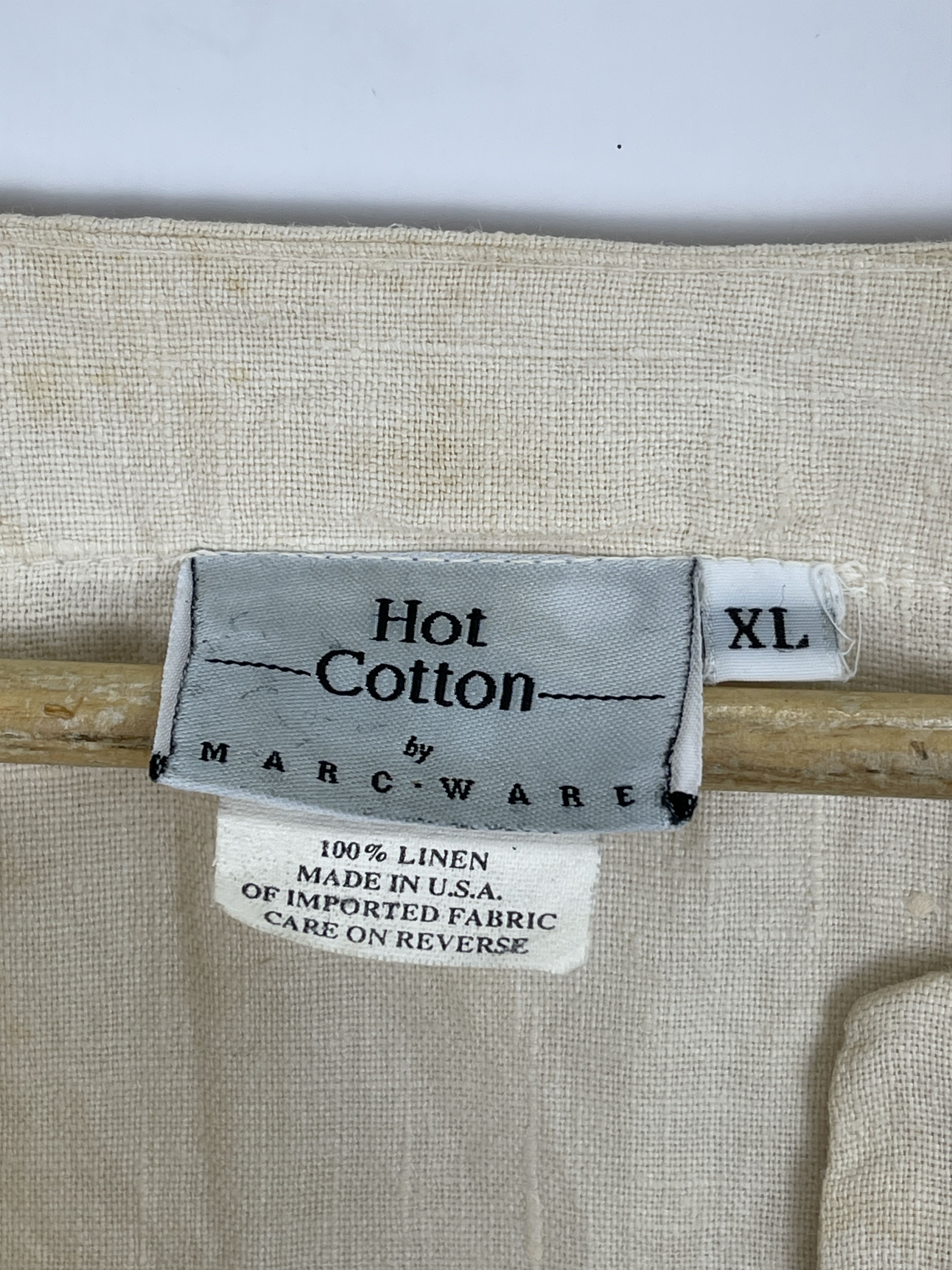 Mexicana × Vintage Vintage 70s Pure Linen Made In Usa T Shirt Size US XL / EU 56 / 4 - 5 Thumbnail