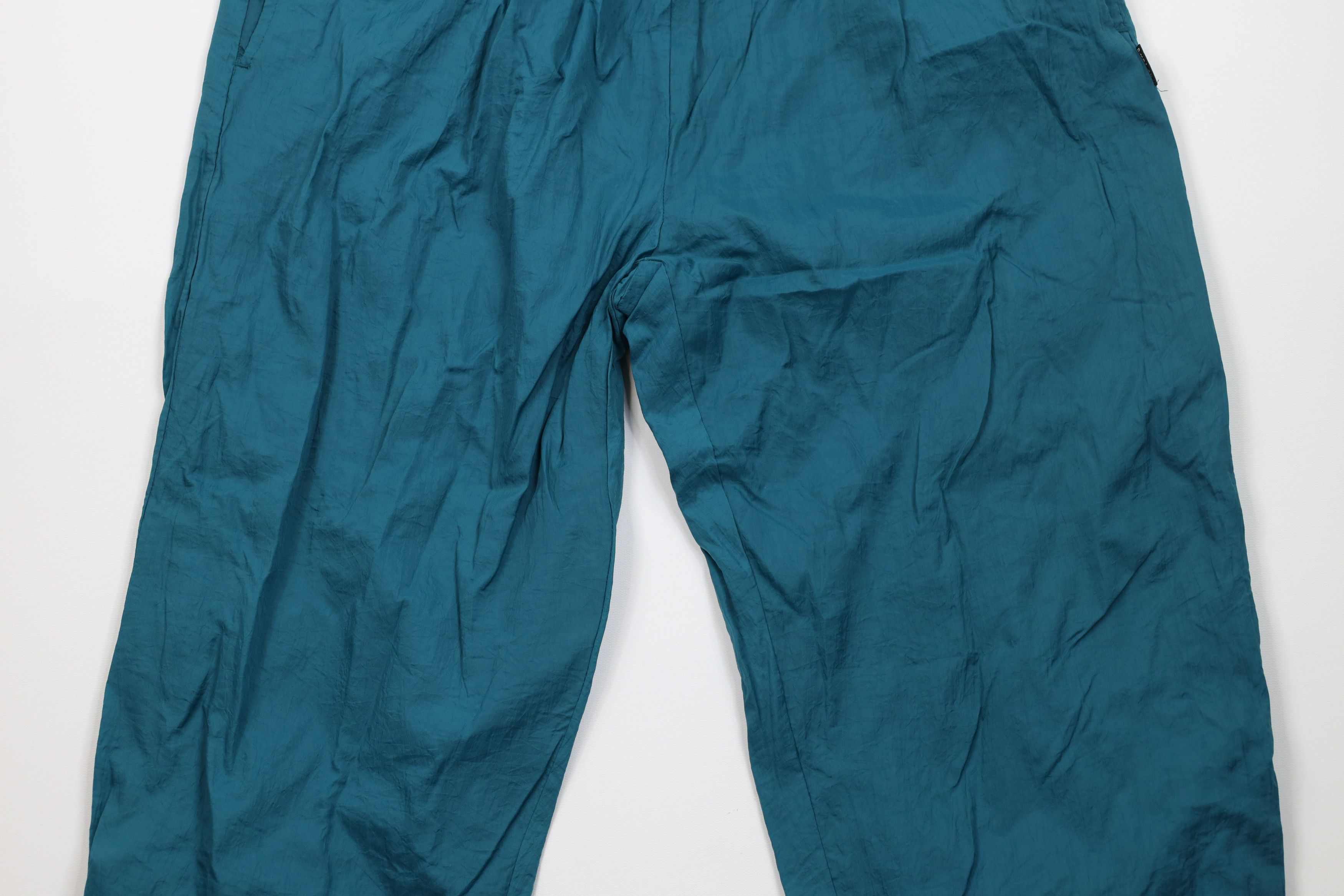 Vintage Vintage 90s Streetwear Windbreaker Rain Joggers Pants Green Size US 36 / EU 52 - 3 Thumbnail