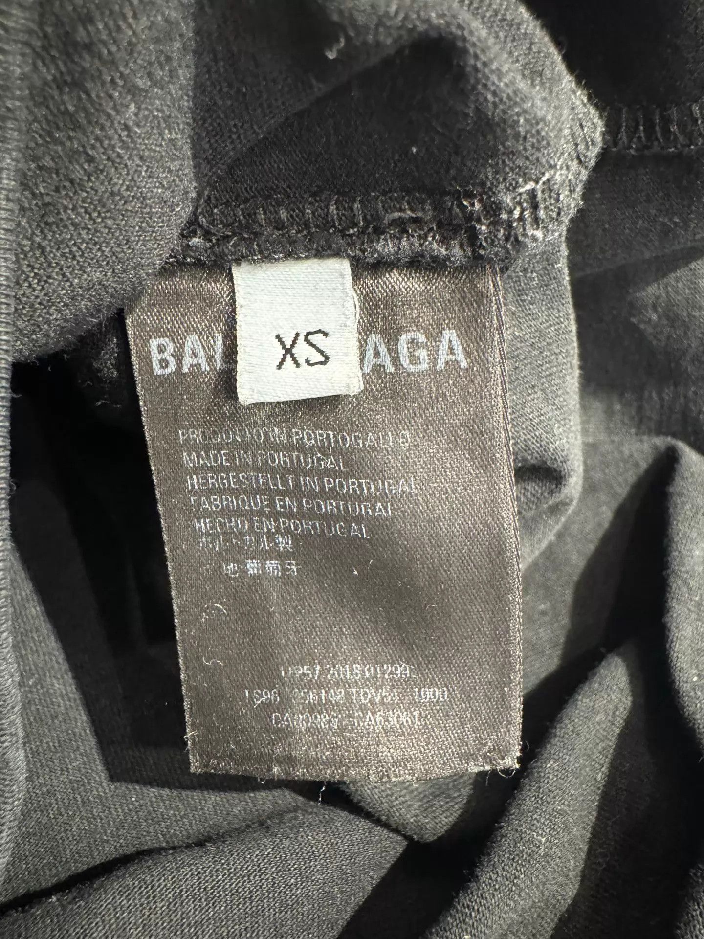 Balenciaga Balenciaga Women's Black Chest Wheat Print SS Tee XS Size US XS / EU 42 / 0 - 5 Thumbnail