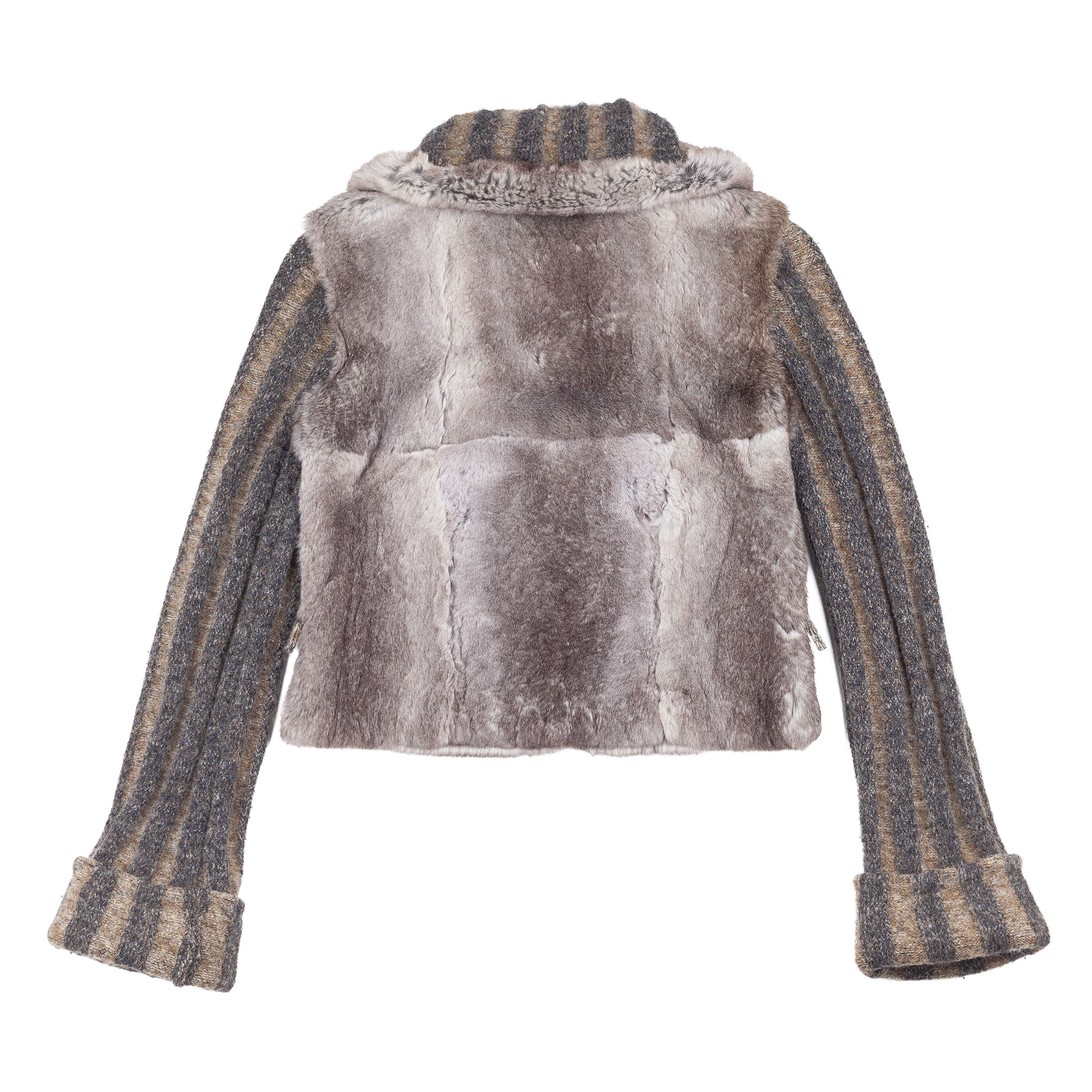 Cavalli Class Roberto Cavalli CLASS Vintage Rabbit Fur Jacket Size M / US 6-8 / IT 42-44 - 2 Thumbnail