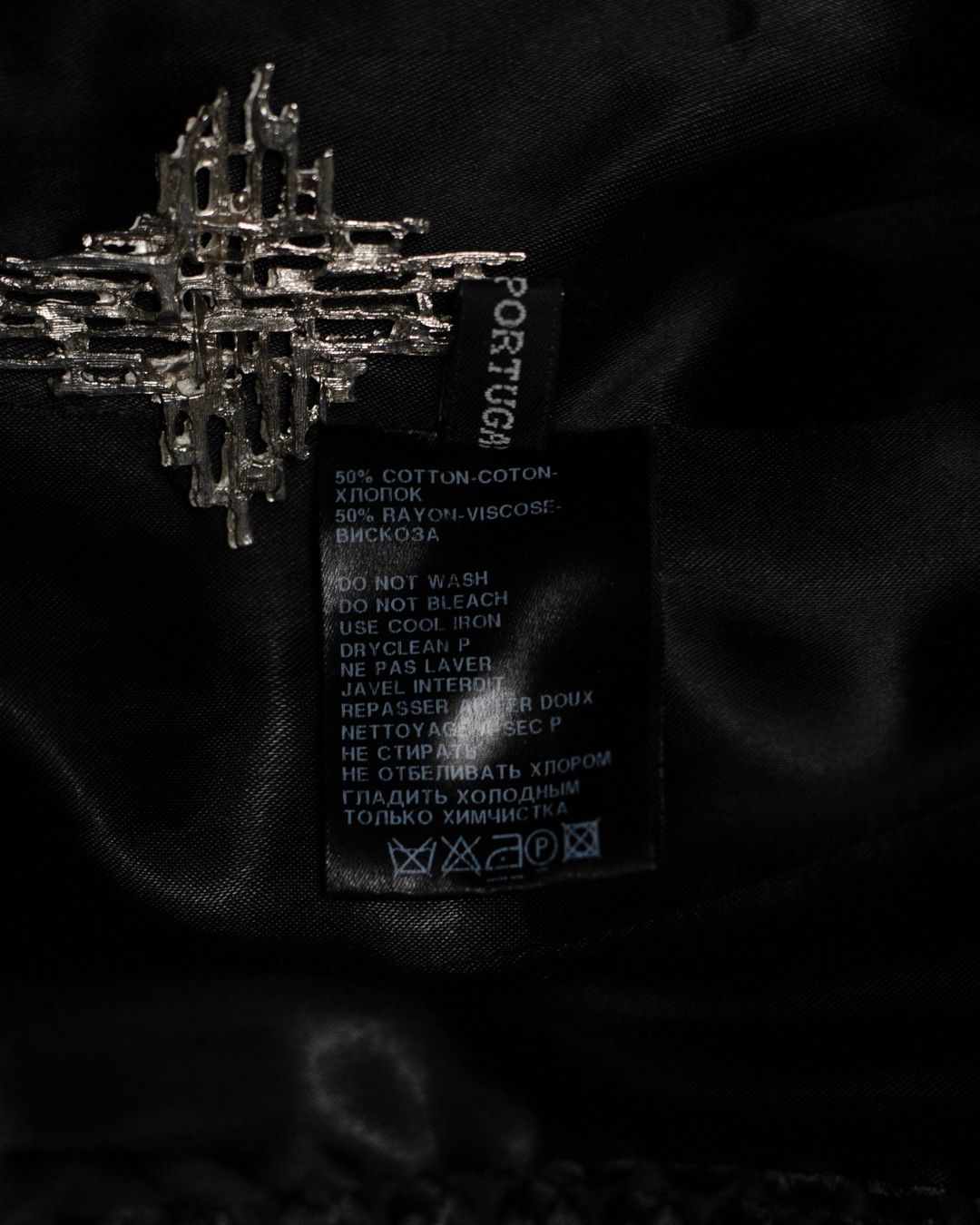 Ann Demeulemeester AW07 Jacquard coat Size US XS / EU 42 / 0 - 9 Thumbnail