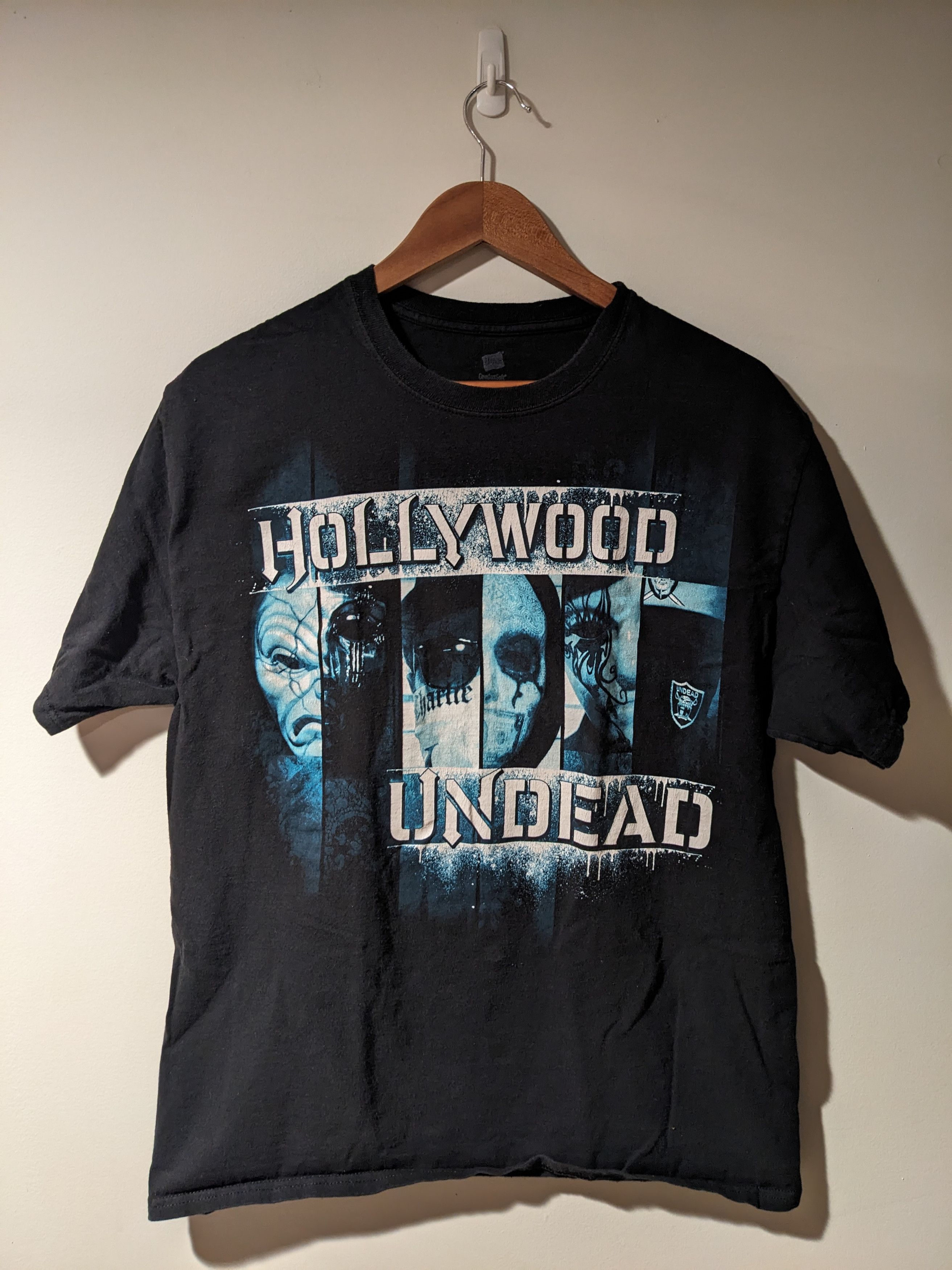 Band Tees × Vintage Vintage 2011 Hollywood Undead American Tragedy Band T-Shirt Size US L / EU 52-54 / 3 - 1 Thumbnail