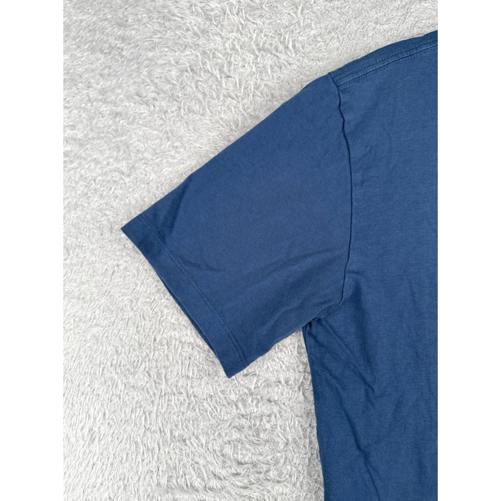 The North Face The North Face Blue Crew Shirt Men Small 100% Cotton Logo Outdoor Tee Size US S / EU 44-46 / 1 - 3 Thumbnail