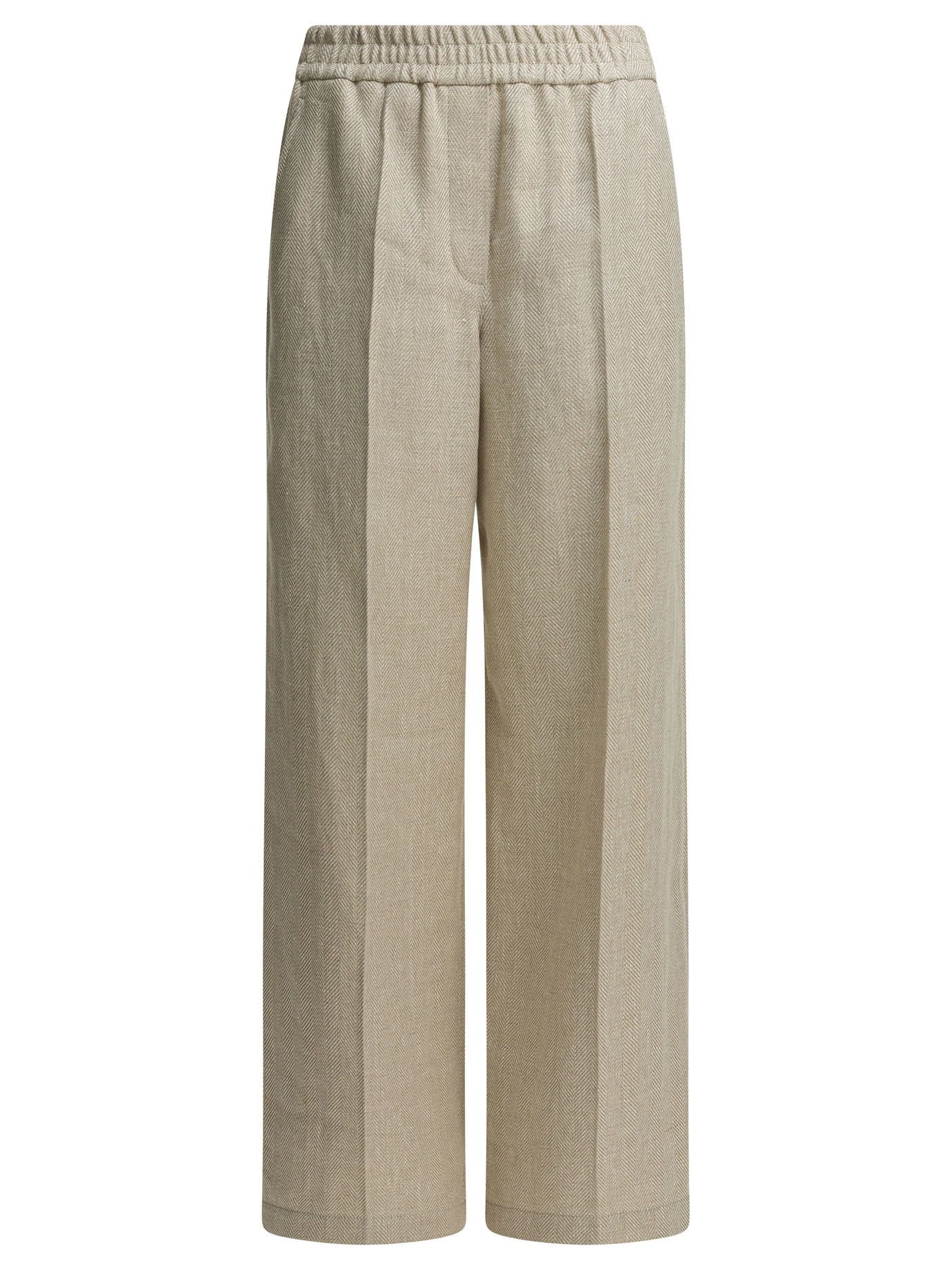 Brunello Cucinelli Brunello Cucinelli Loose Track Pants tag size 40 Women - USA Duties Paid Size 27" / US 4 / IT 40 - 1 Thumbnail