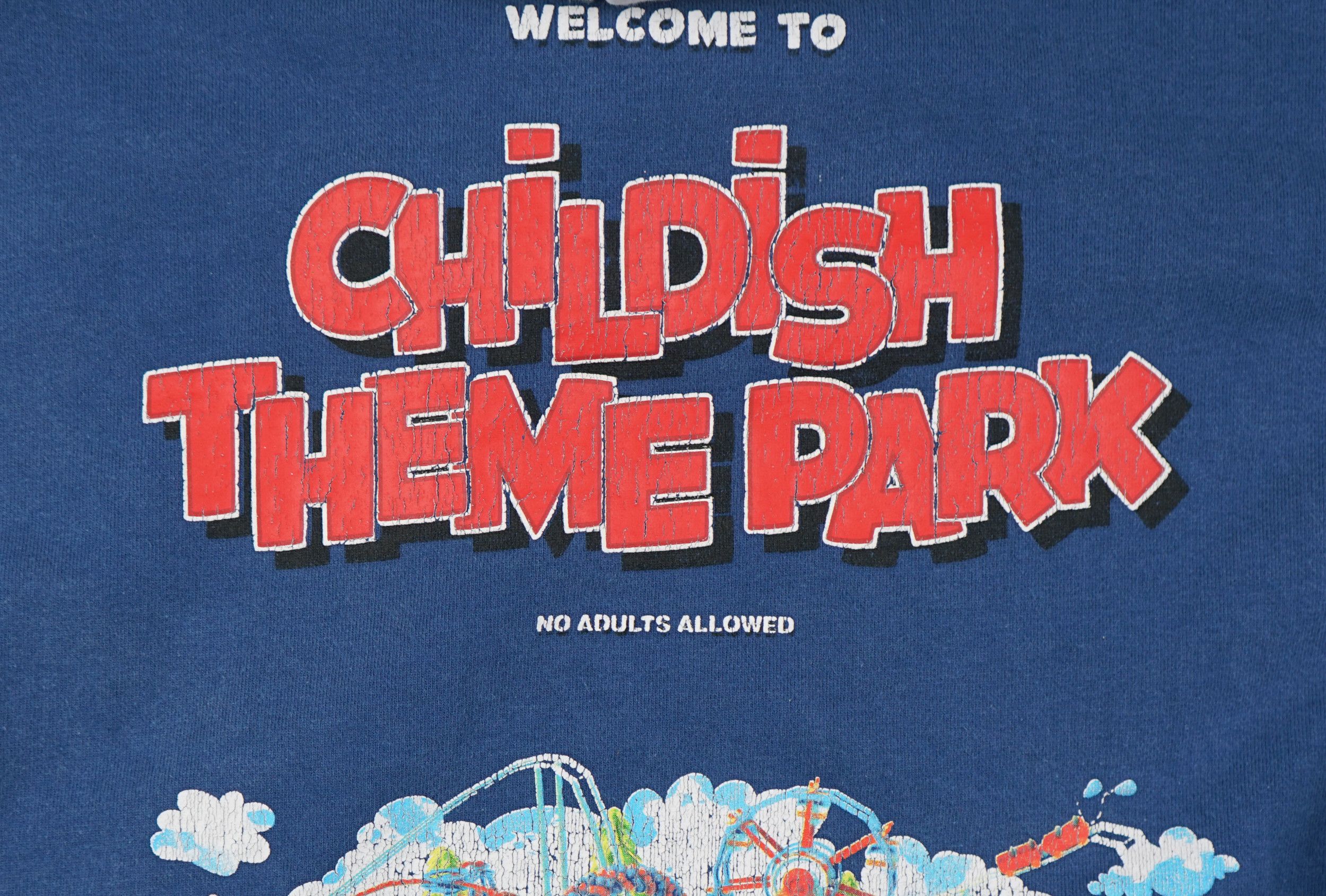 CHILDS × Vintage Y2k Childish Theme Park TGF Bro Hoodie Size Medium Size US M / EU 48-50 / 2 - 3 Thumbnail