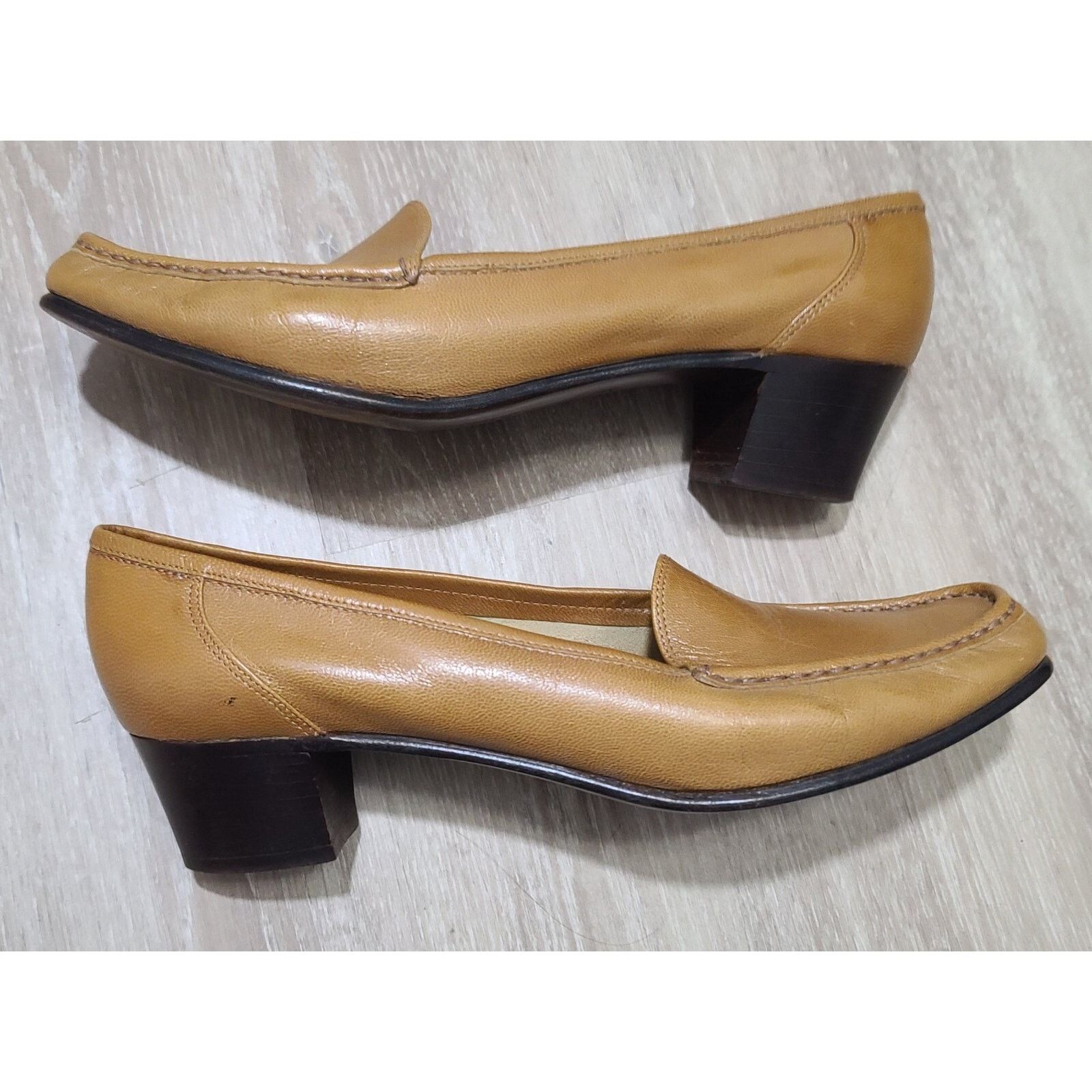 Vintage Vintage Maserati Italian Leather Pumps, Sz 9 Narrow Size US 9 / IT 39 - 3 Thumbnail