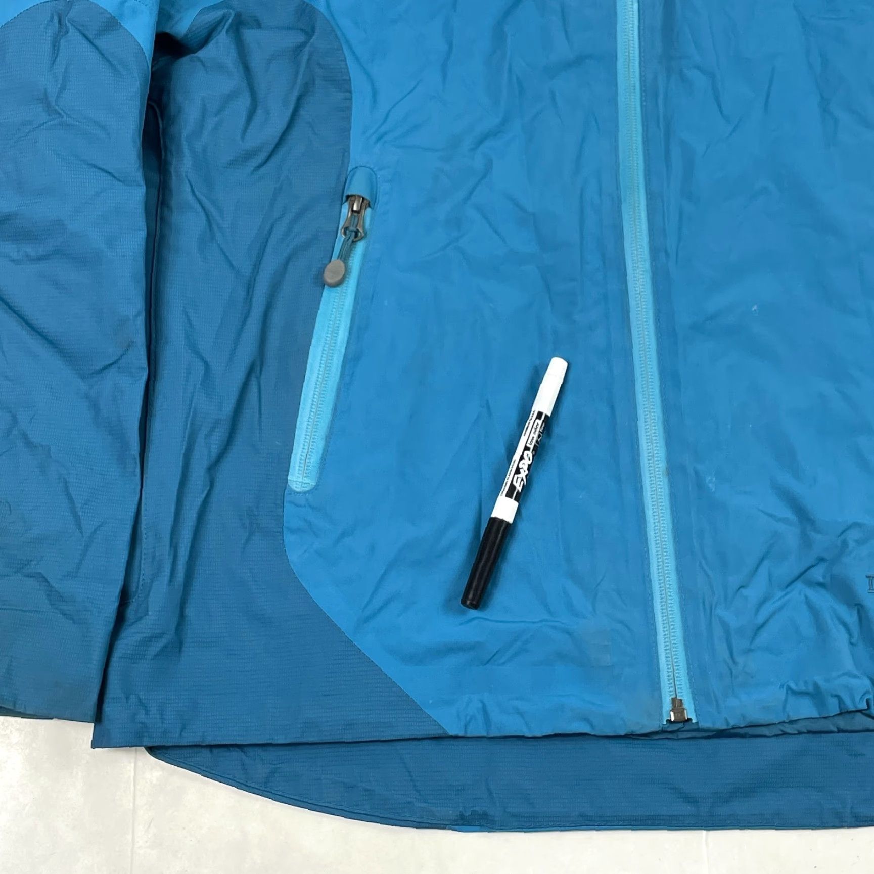 Vintage VINTAGE LL Bean Jacket Womens Small Blue Hooded Waterproof Rain Hiking Fishing Climbing Size S / US 4 / IT 40 - 6 Thumbnail